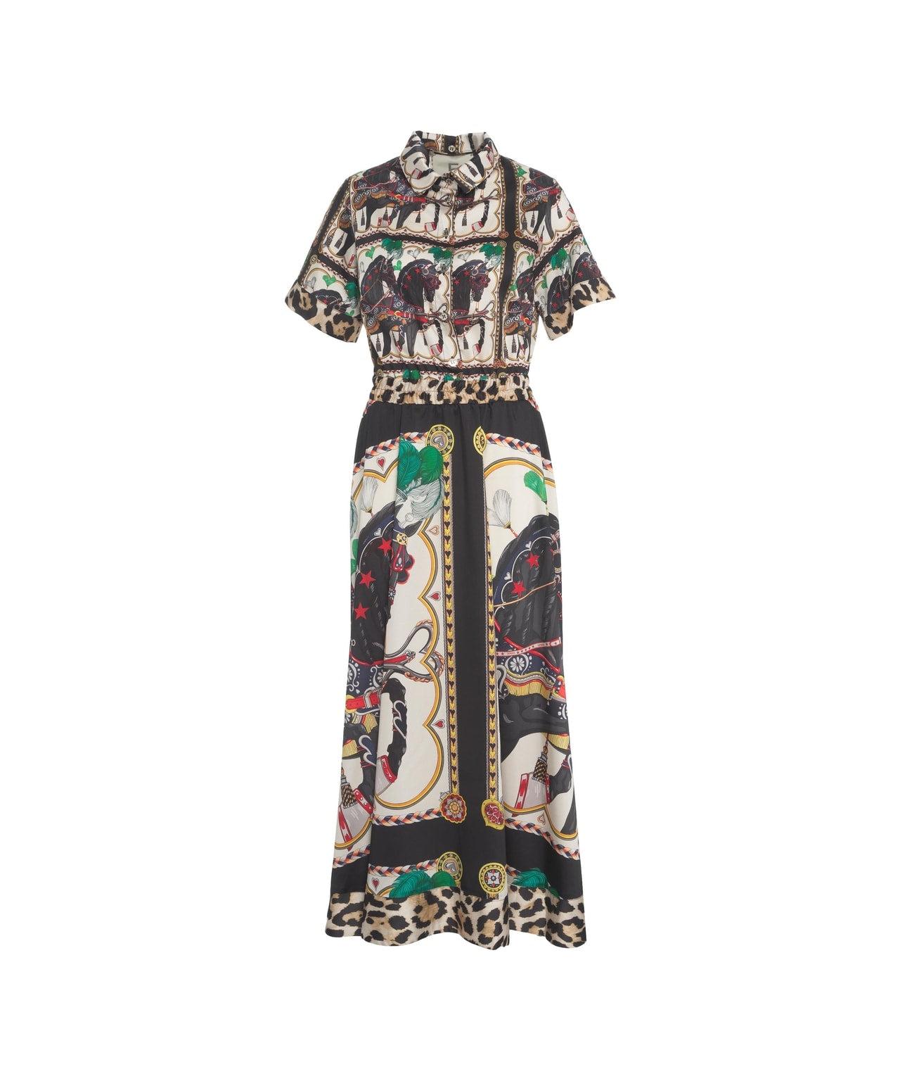 Maxi dress with print Product Image