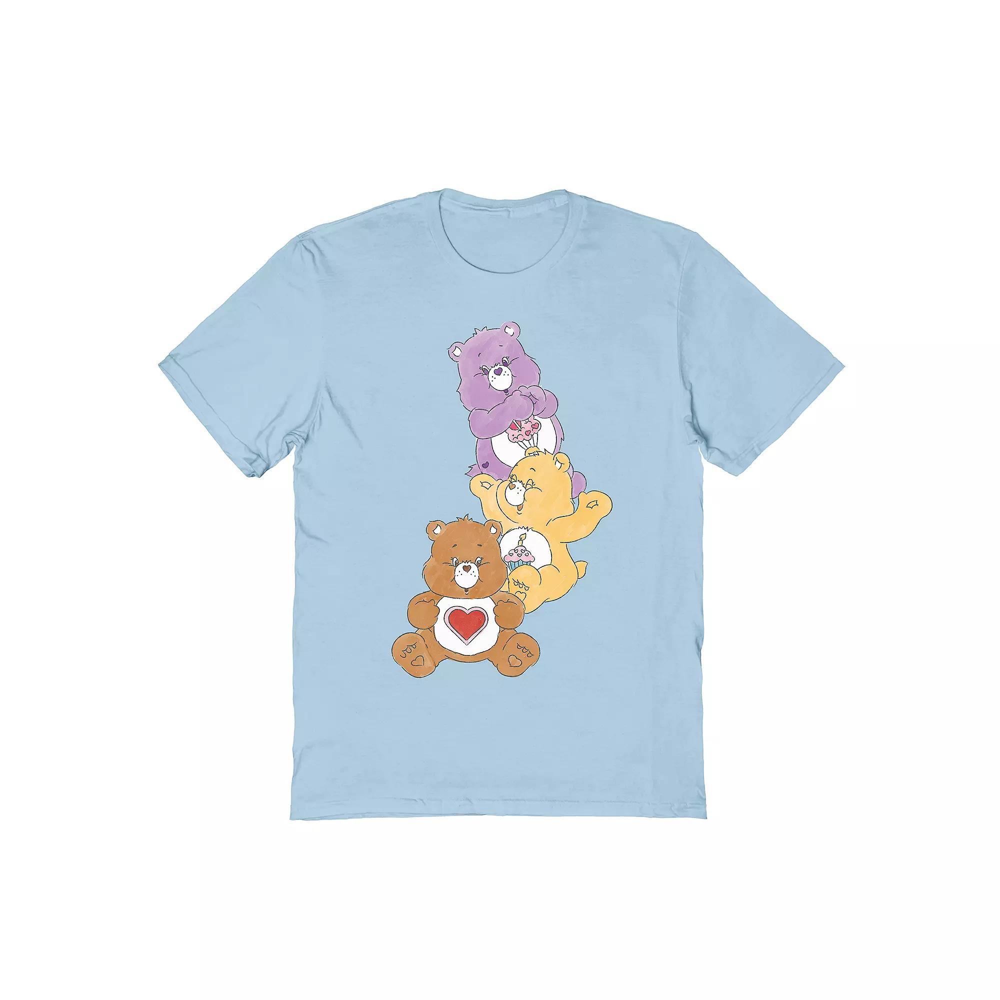 Men's Care Bear T-Shirt, Size: Medium, Blue Product Image