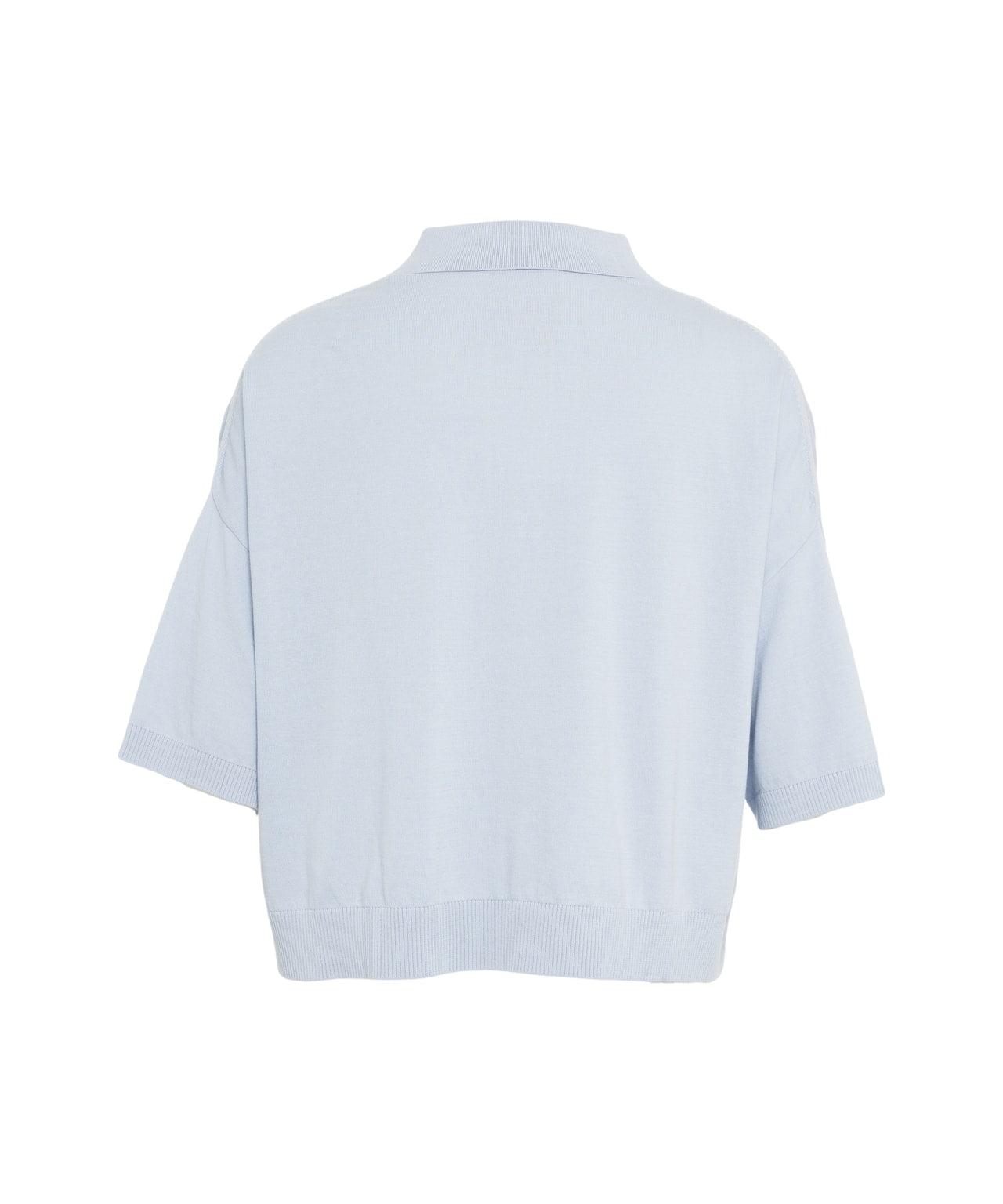 T-shirt with V-neck Product Image