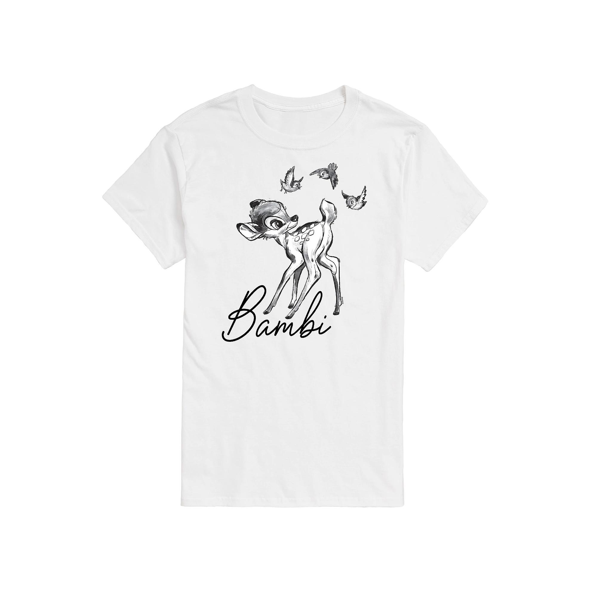 Disney's Bambi Big & Tall Watercolor Graphic Tee, Men's,  Product Image