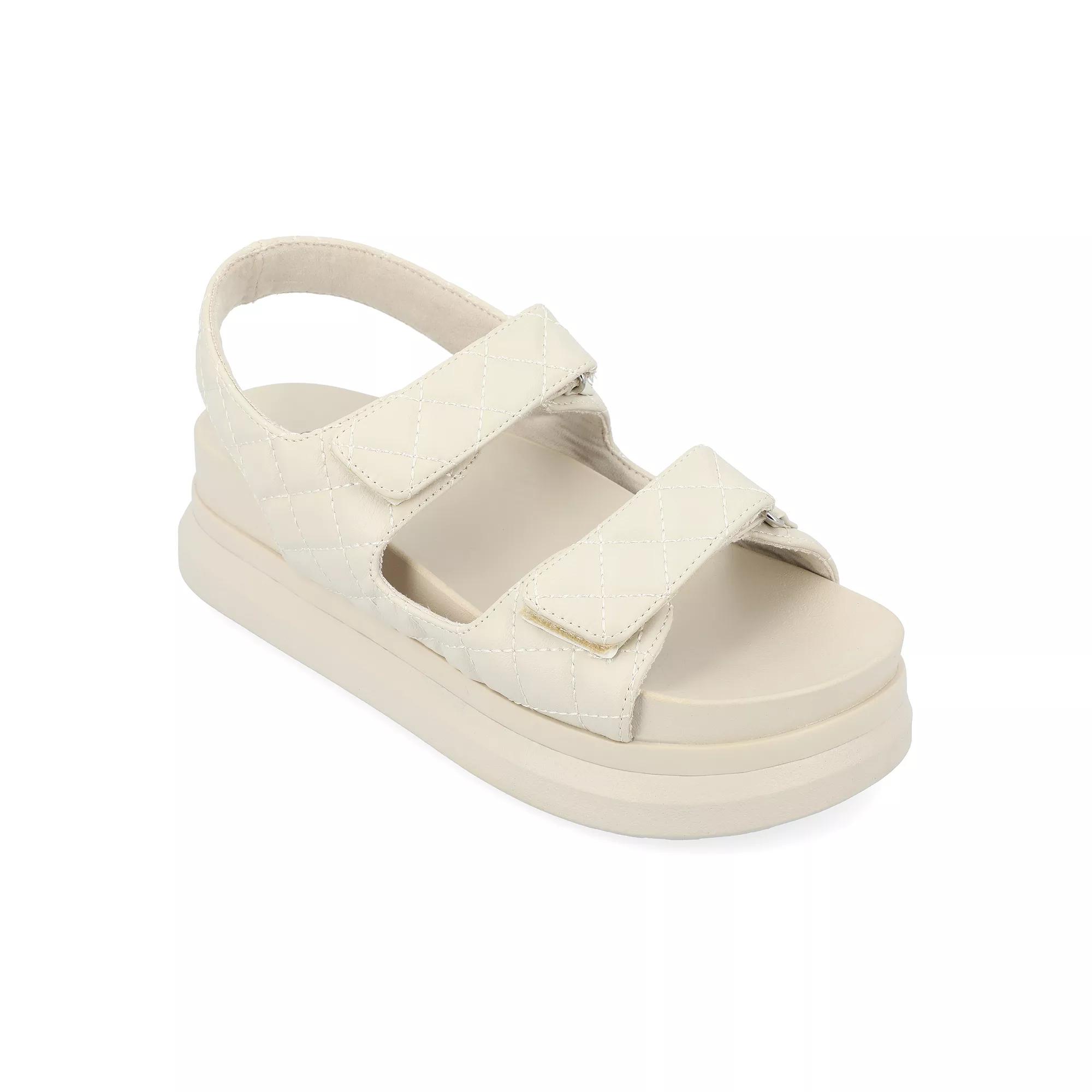 Journee Debby Women's Platform Sandals,  Product Image