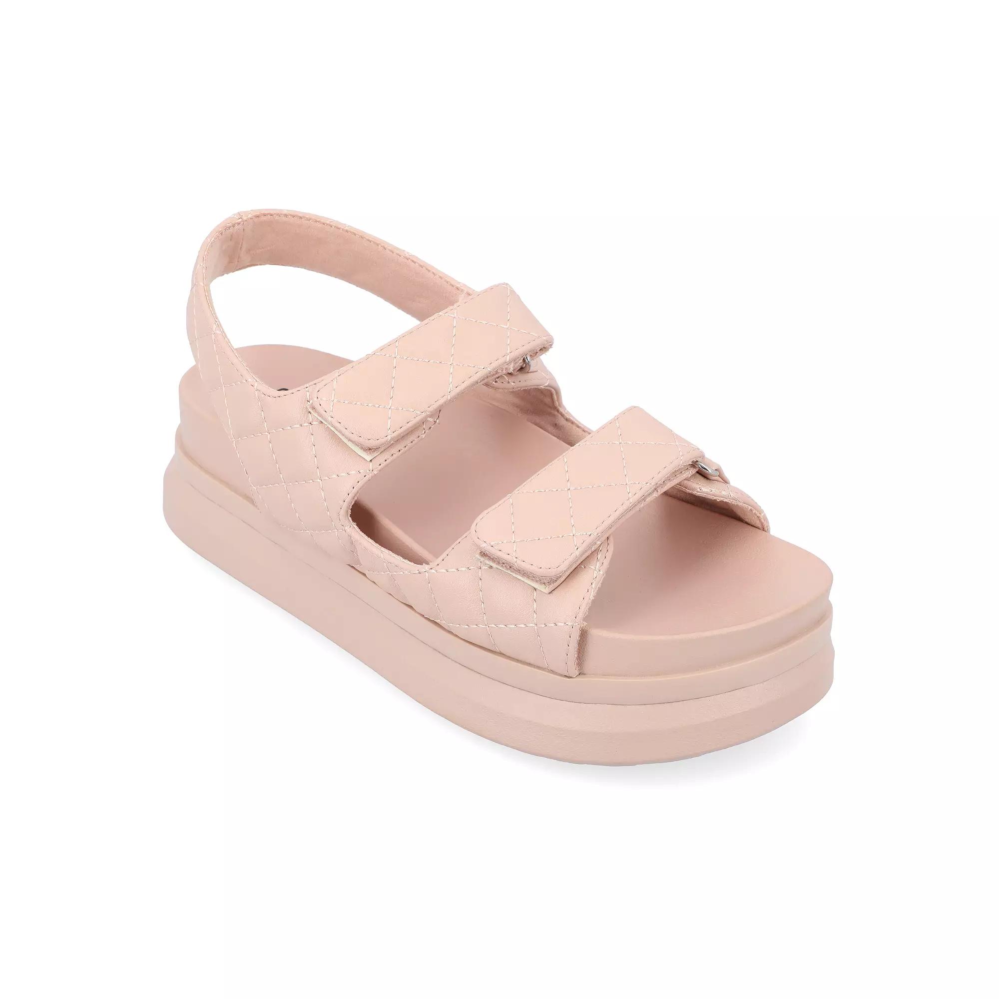 Journee Debby Women's Platform Sandals,  Product Image