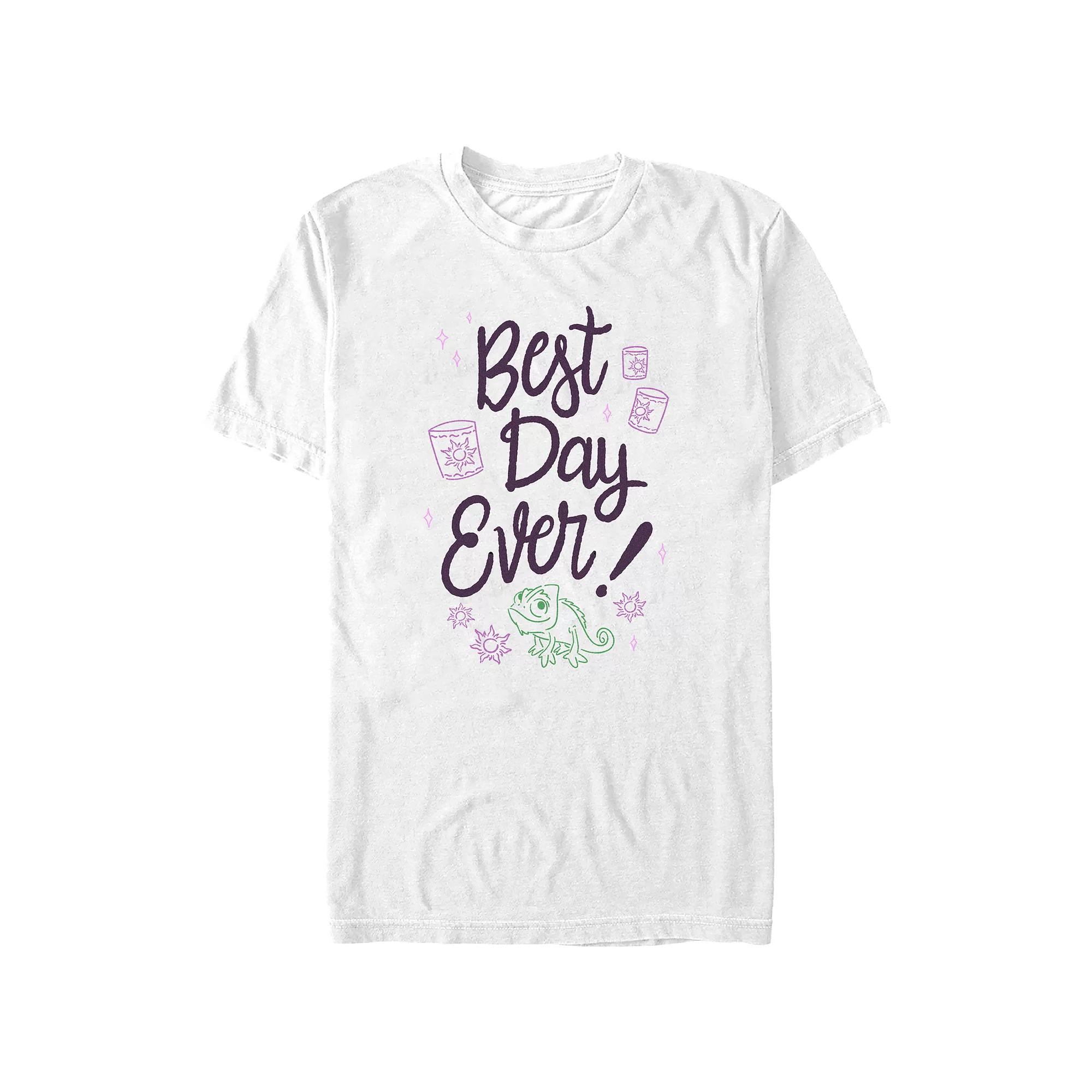Disney's Tangled Pascal Best Day Ever Men's Graphic Tee,  Product Image