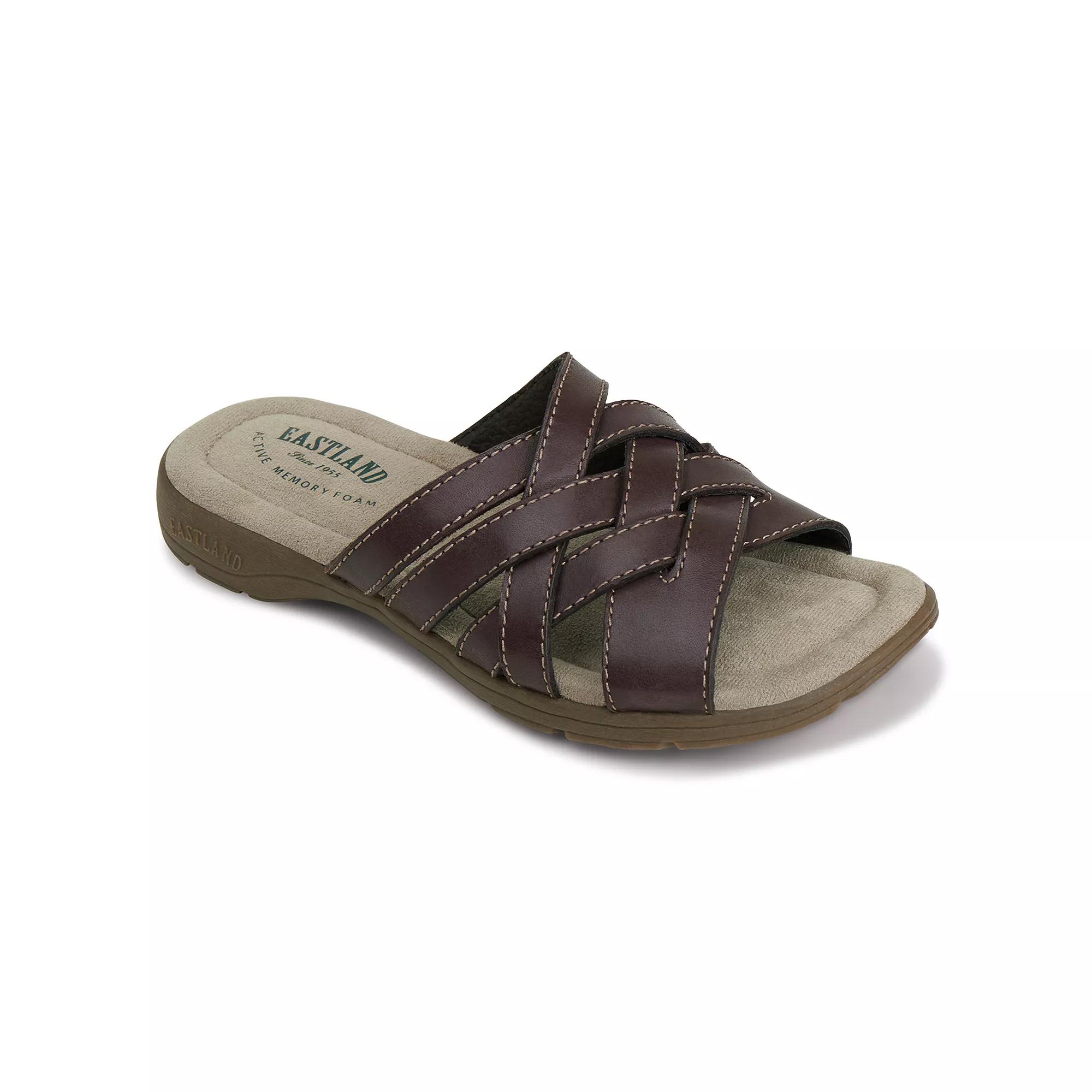 Eastland Hazel Women's Leather Slide Sandals,  Product Image