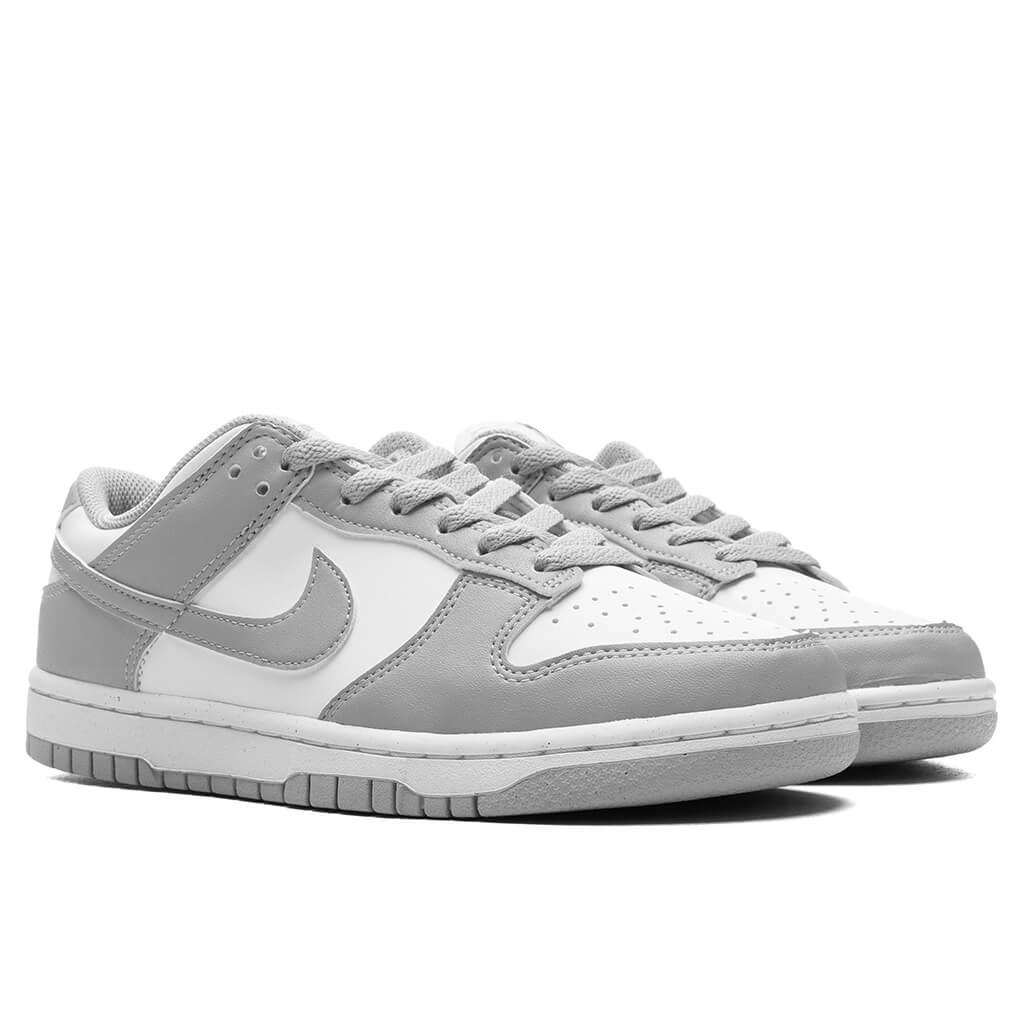 Women's Dunk Low - White/Light Smoke Grey Female Product Image