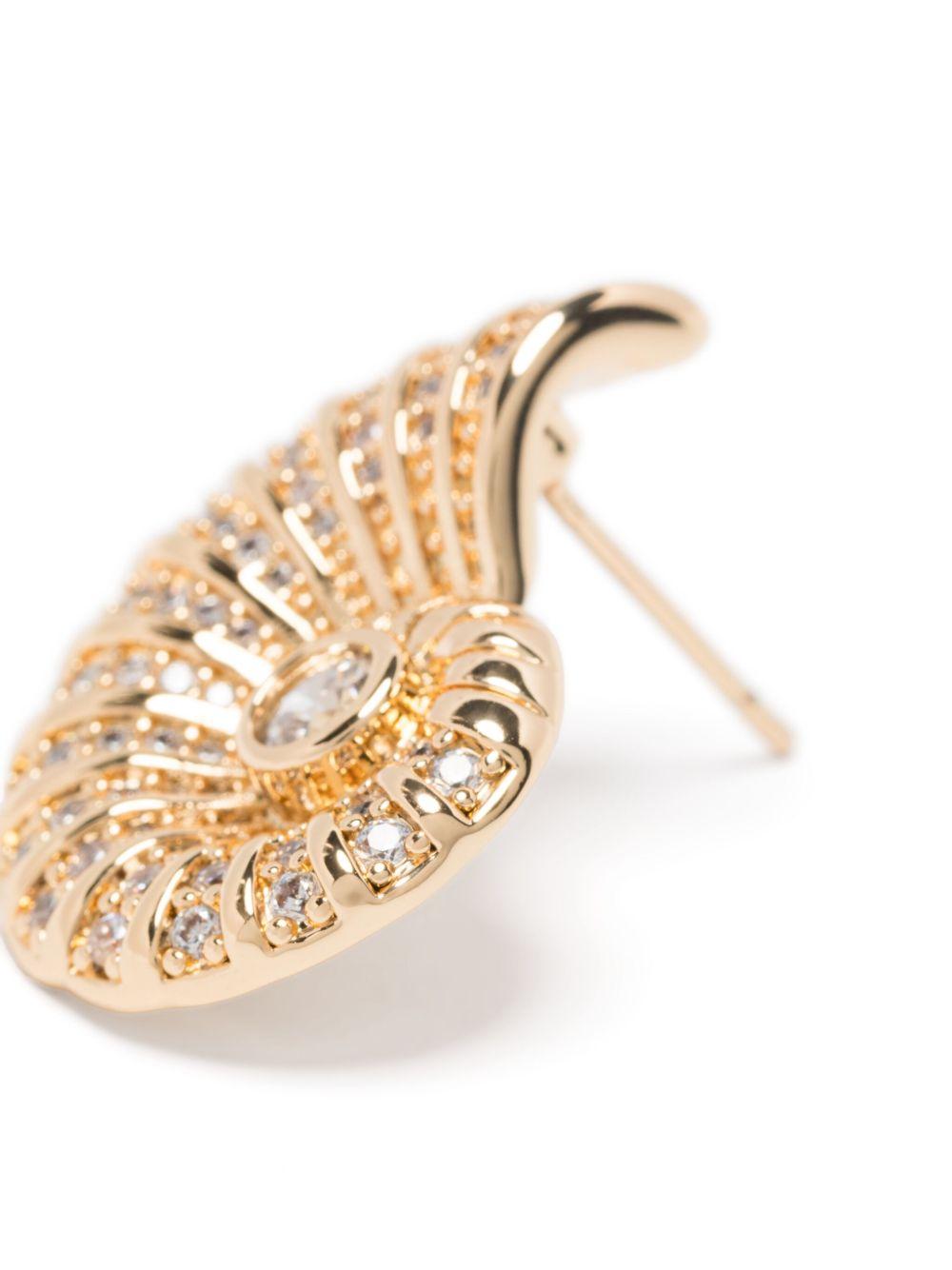 Crystal Shell earrings Product Image