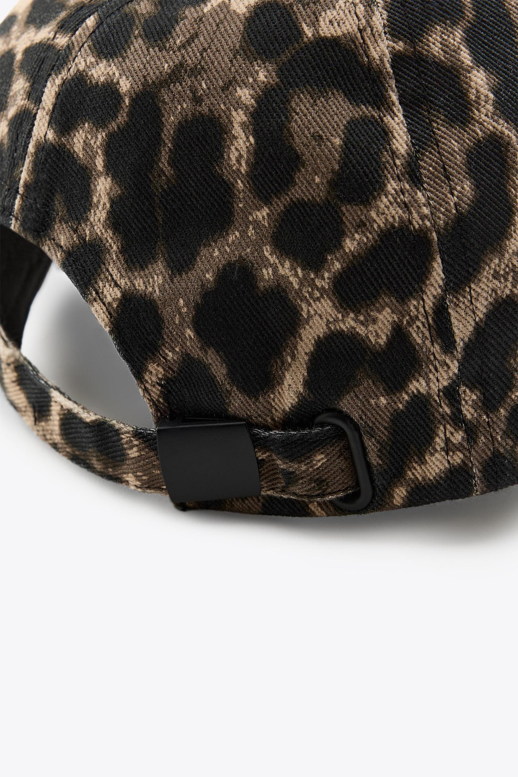 ANIMAL PRINT TWILL CAP Product Image