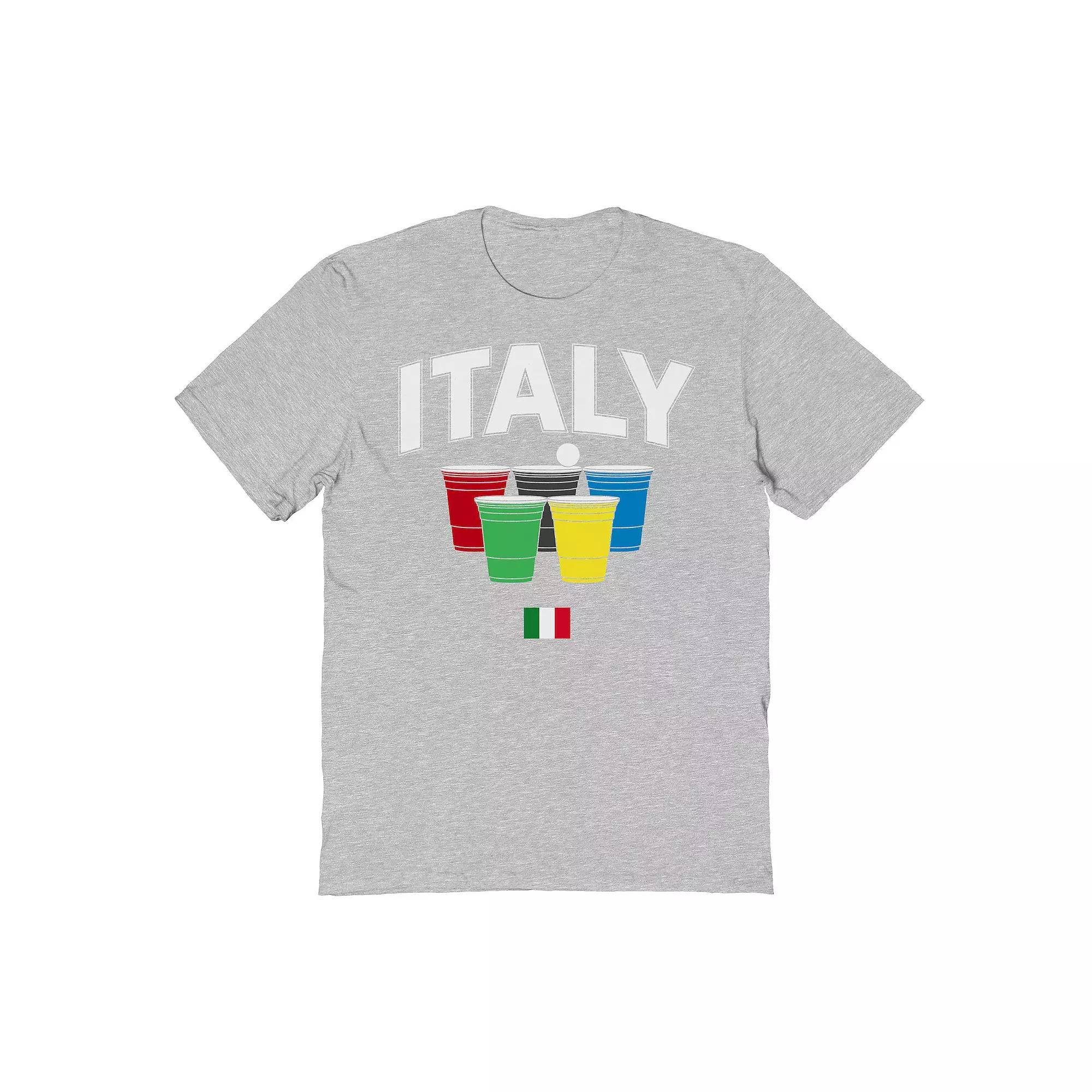 Men's Italy Solo Cups Graphic Tee, Adult Unisex,  Product Image