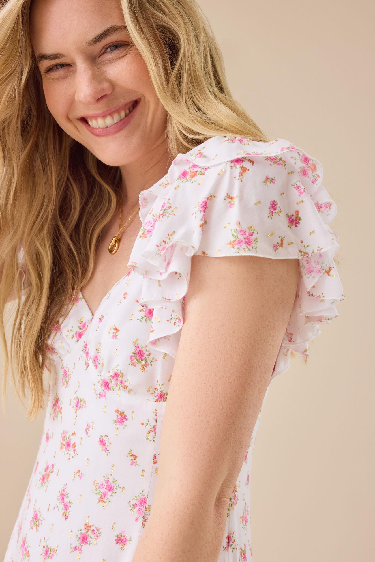 Penny Floral Mini Dress Product Image