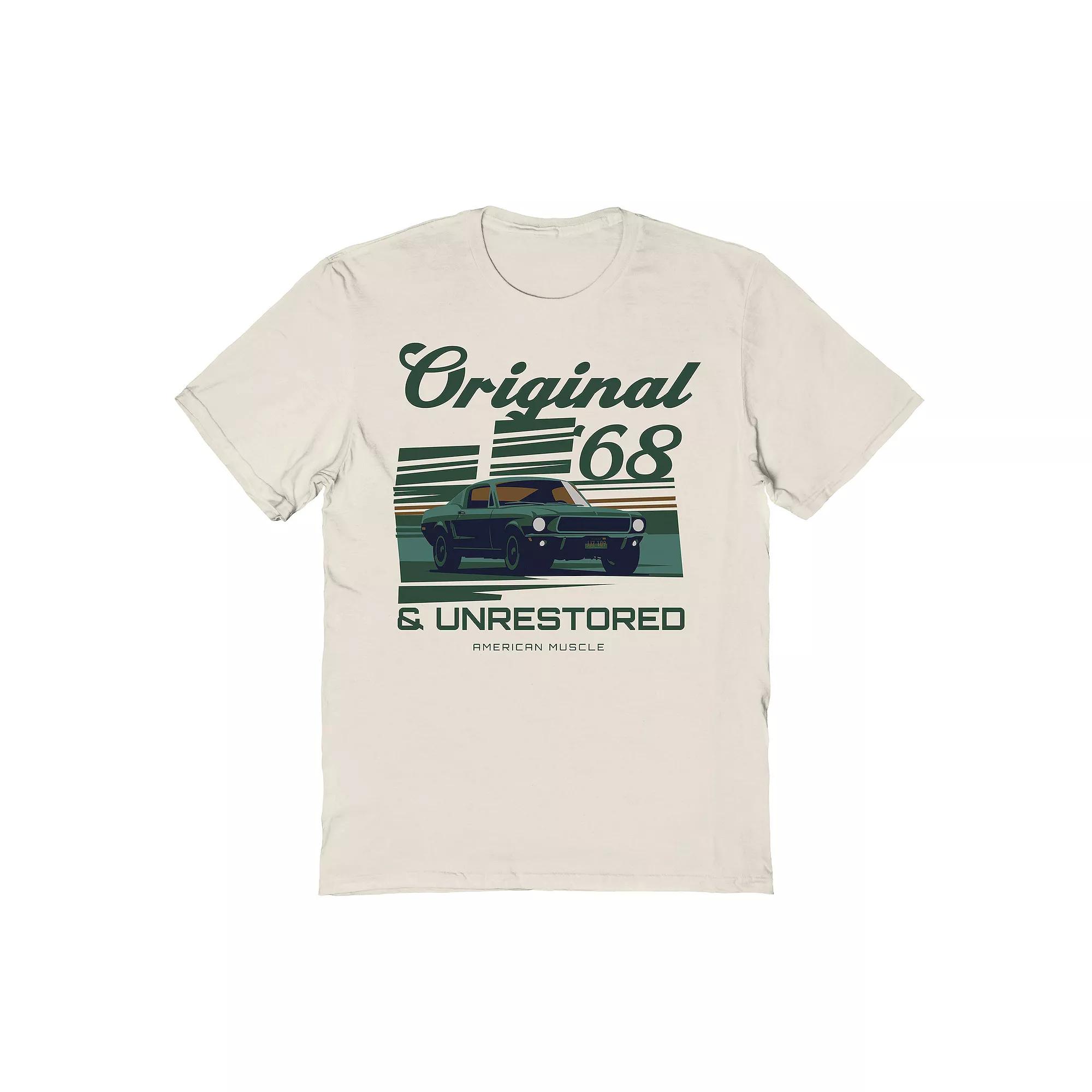 Men's Original & Unrestored American Muscle Graphic Tee,  Product Image