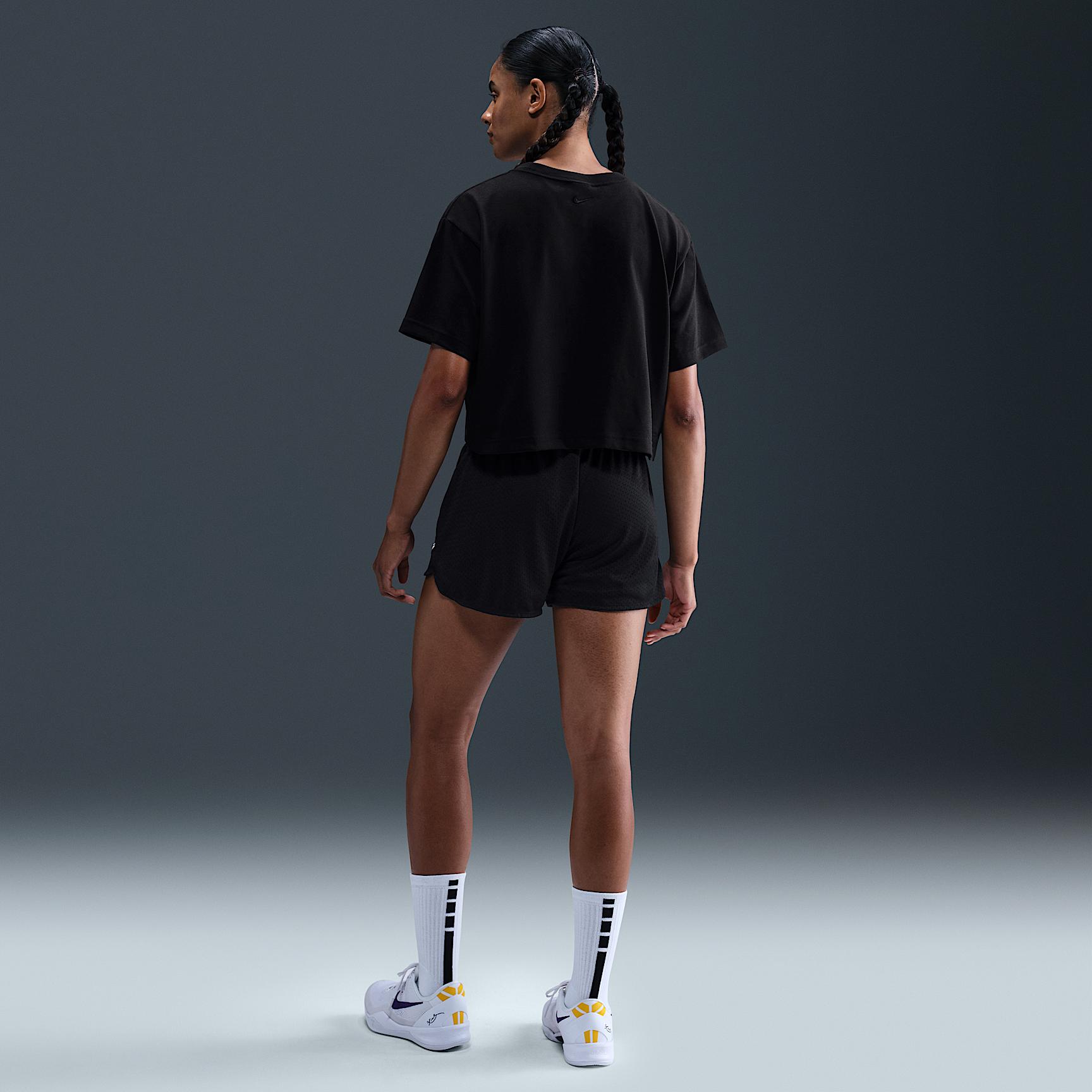 Nike Womens Kobe Dri-FIT Cropped Basketball T-Shirt | IM0367-010 Product Image