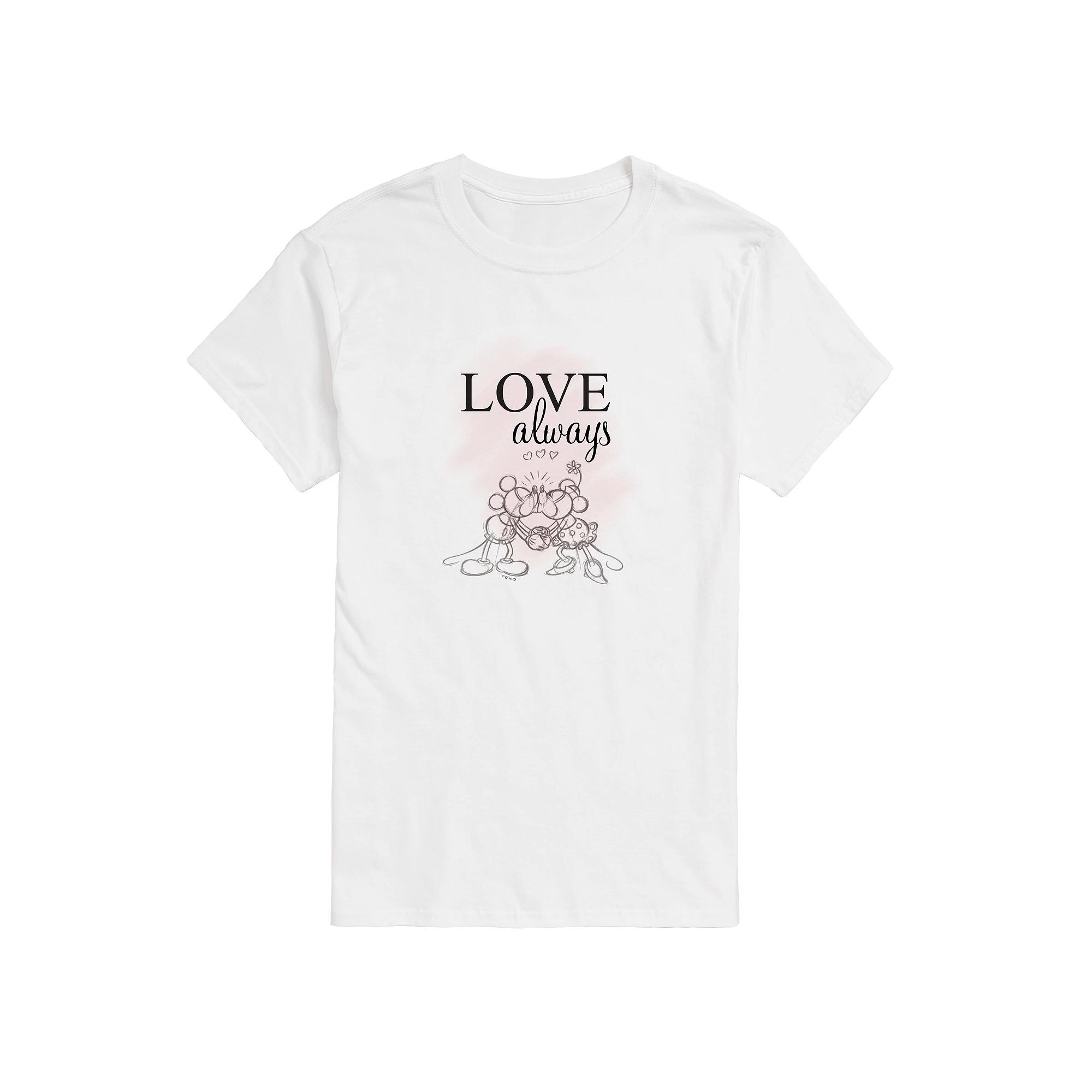Disney's Men's Love Always Graphic Tee,  Product Image
