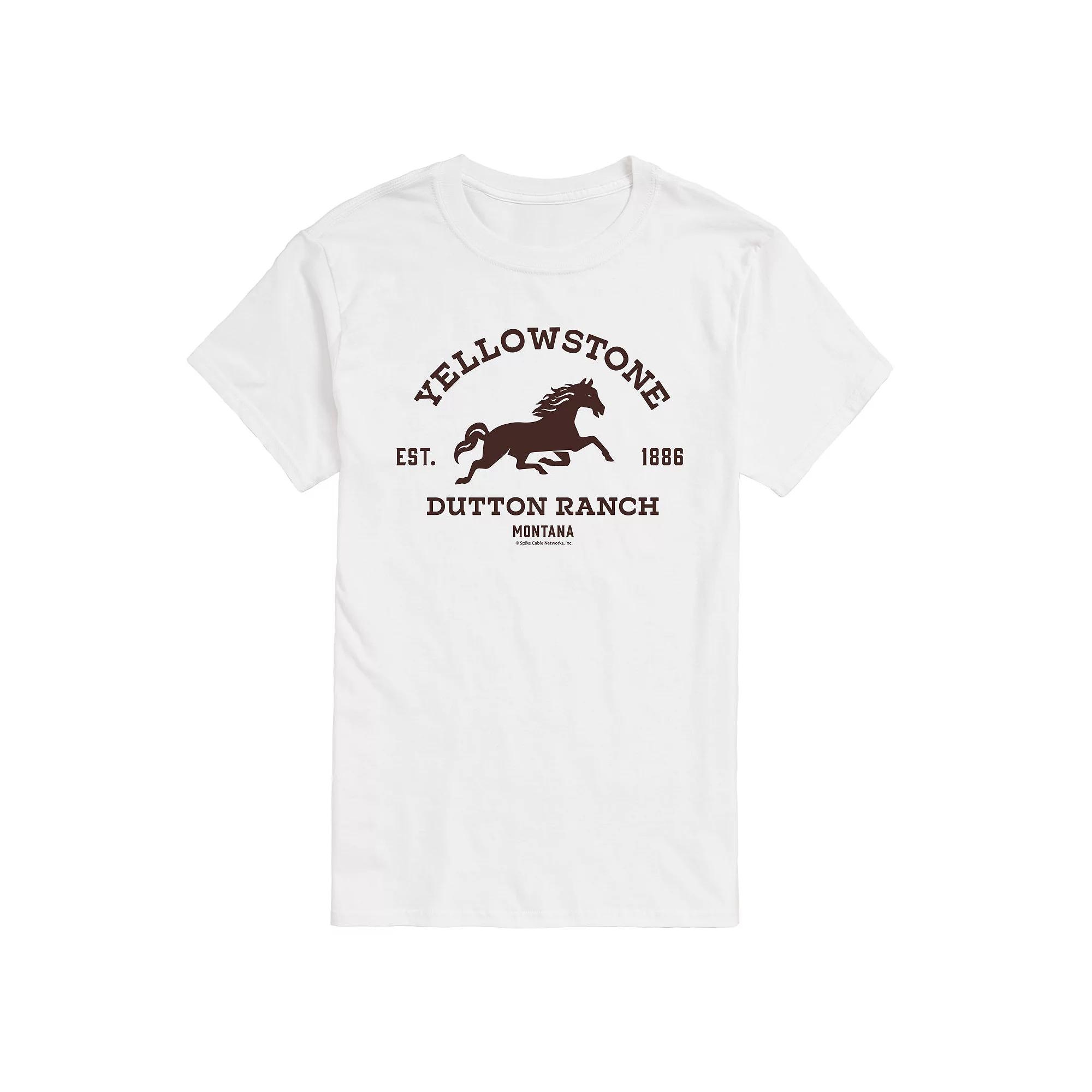 Big & Tall Yellowstone Est 1886 Tee, Men's,  Product Image
