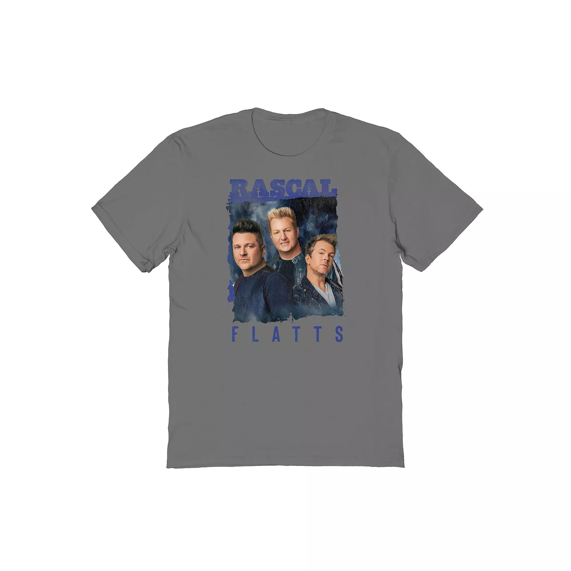 Men's Rascal Flatts Graphic Tee, Size: XL, Grey Product Image