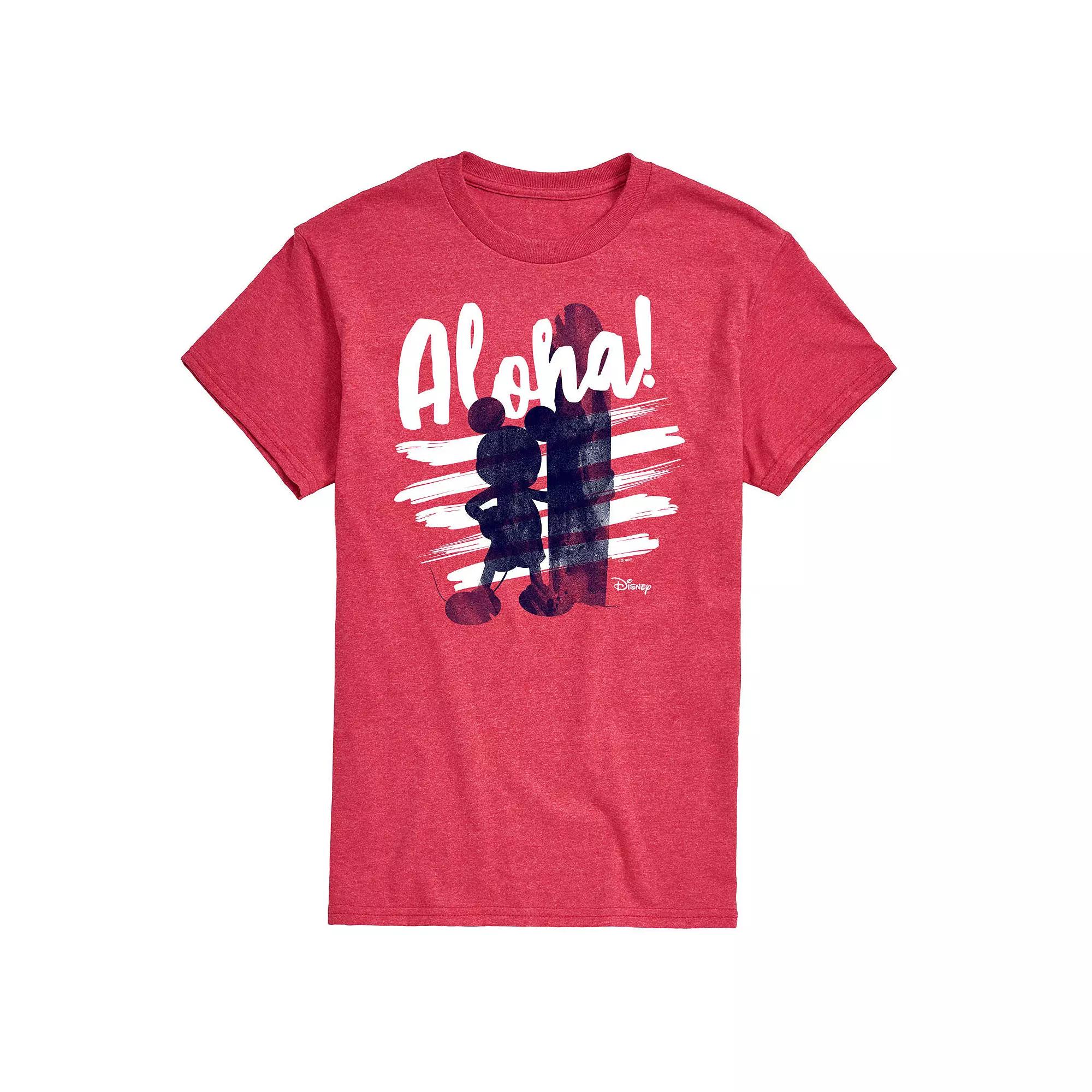 Disney's Mickey Mouse Men's "Aloha" Graphic Tee,  Product Image