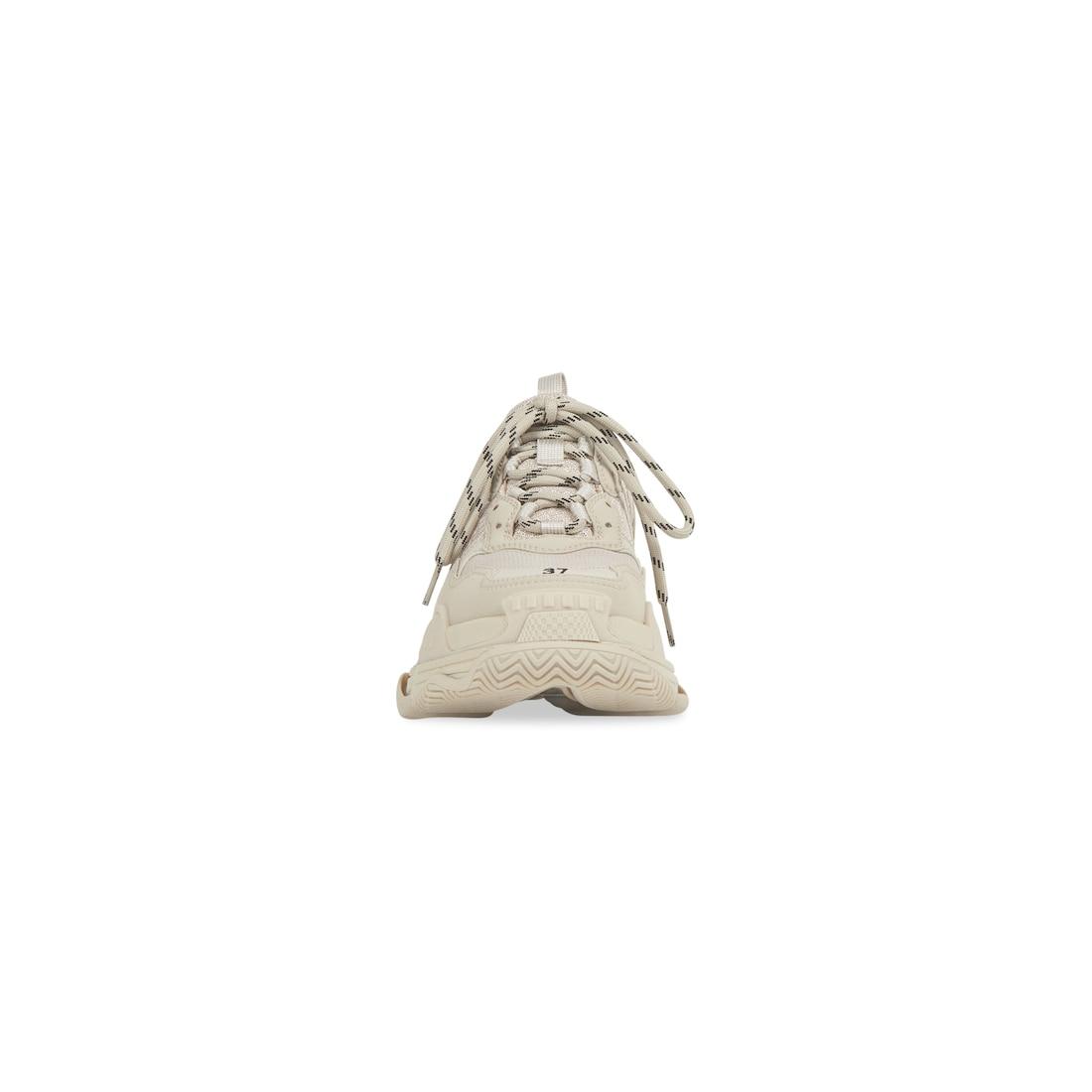 Women's Triple S Sneaker in Beige Product Image