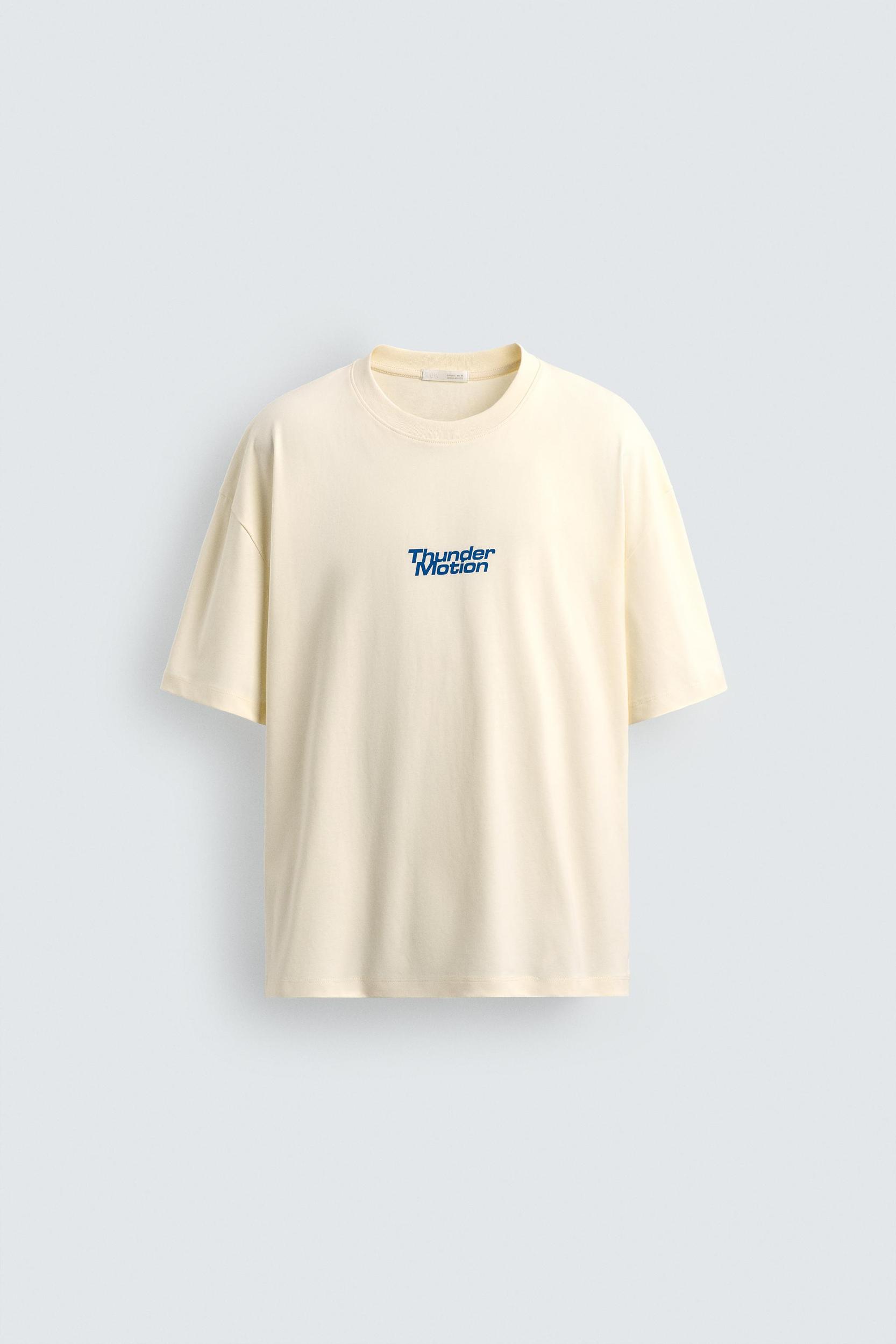 CONTRAST PRINT T-SHIRT Product Image