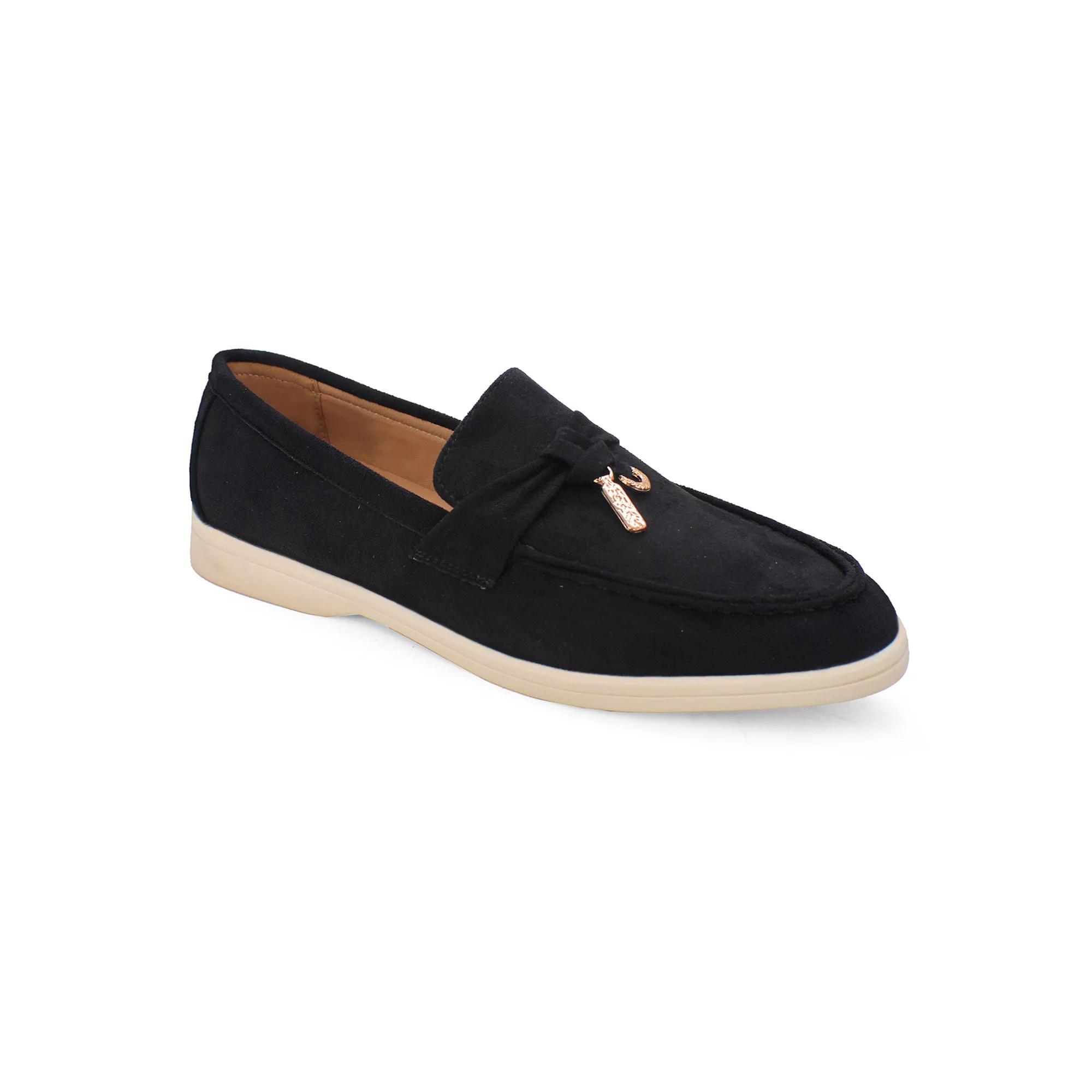 Yoki Carol-07 Women's Casual Slip On Loafers, Size: 10, Black Product Image