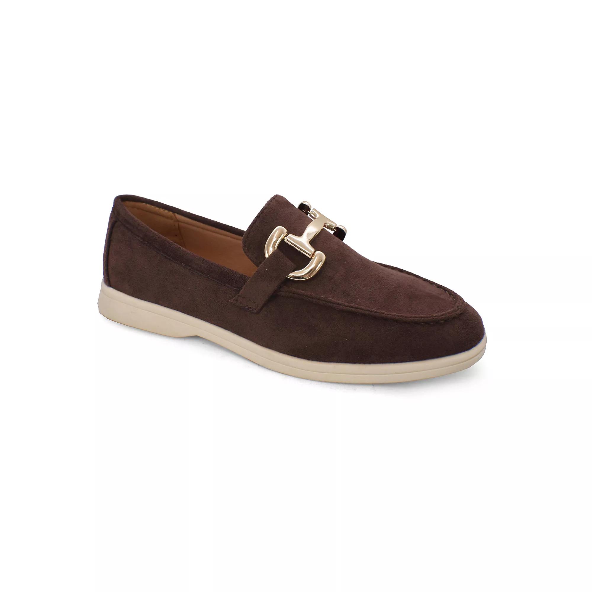 Yoki Carol Women's Casual Loafers, Size: 8, Brown Product Image