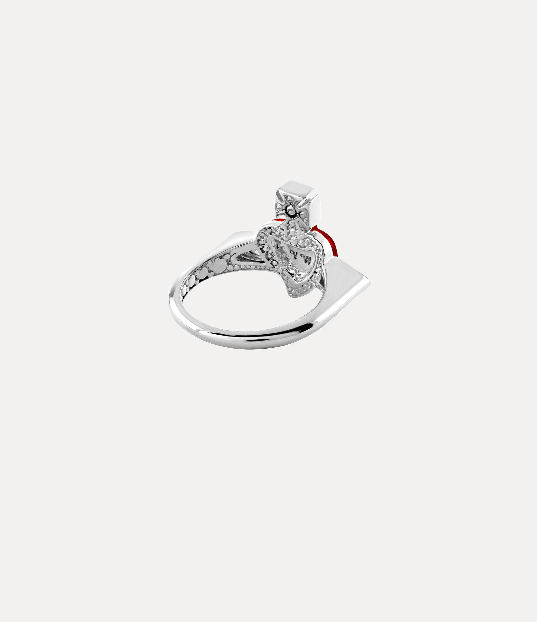 New Diamante Heart Ring Product Image