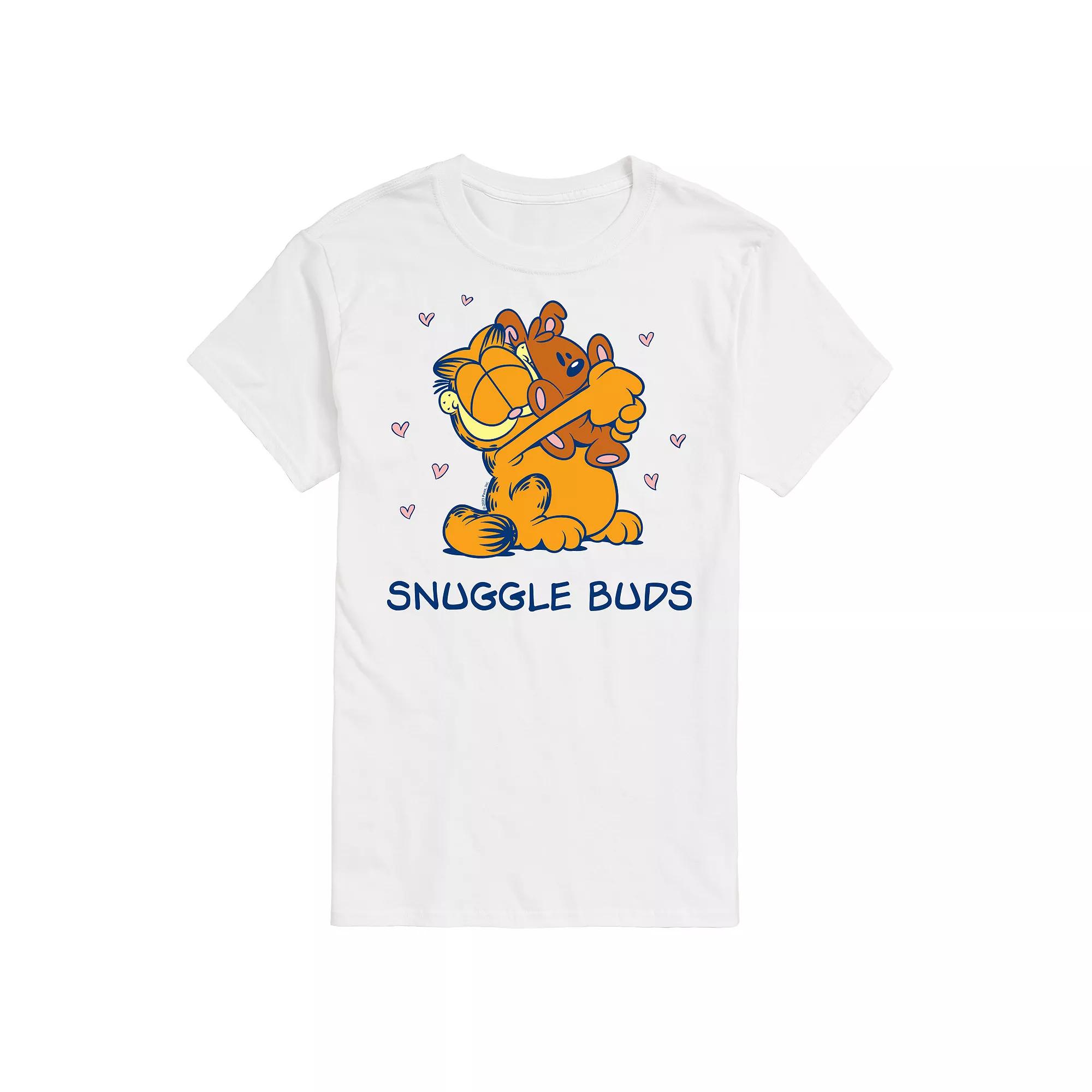 Men's Garfield Snuggle Buds Graphic Tee,  Product Image