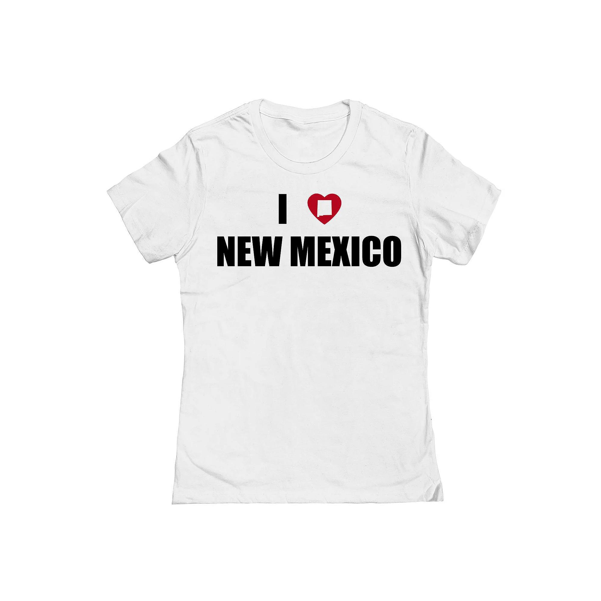 Junior's I Heart New Mexico Graphic Tee, Women's,  Product Image