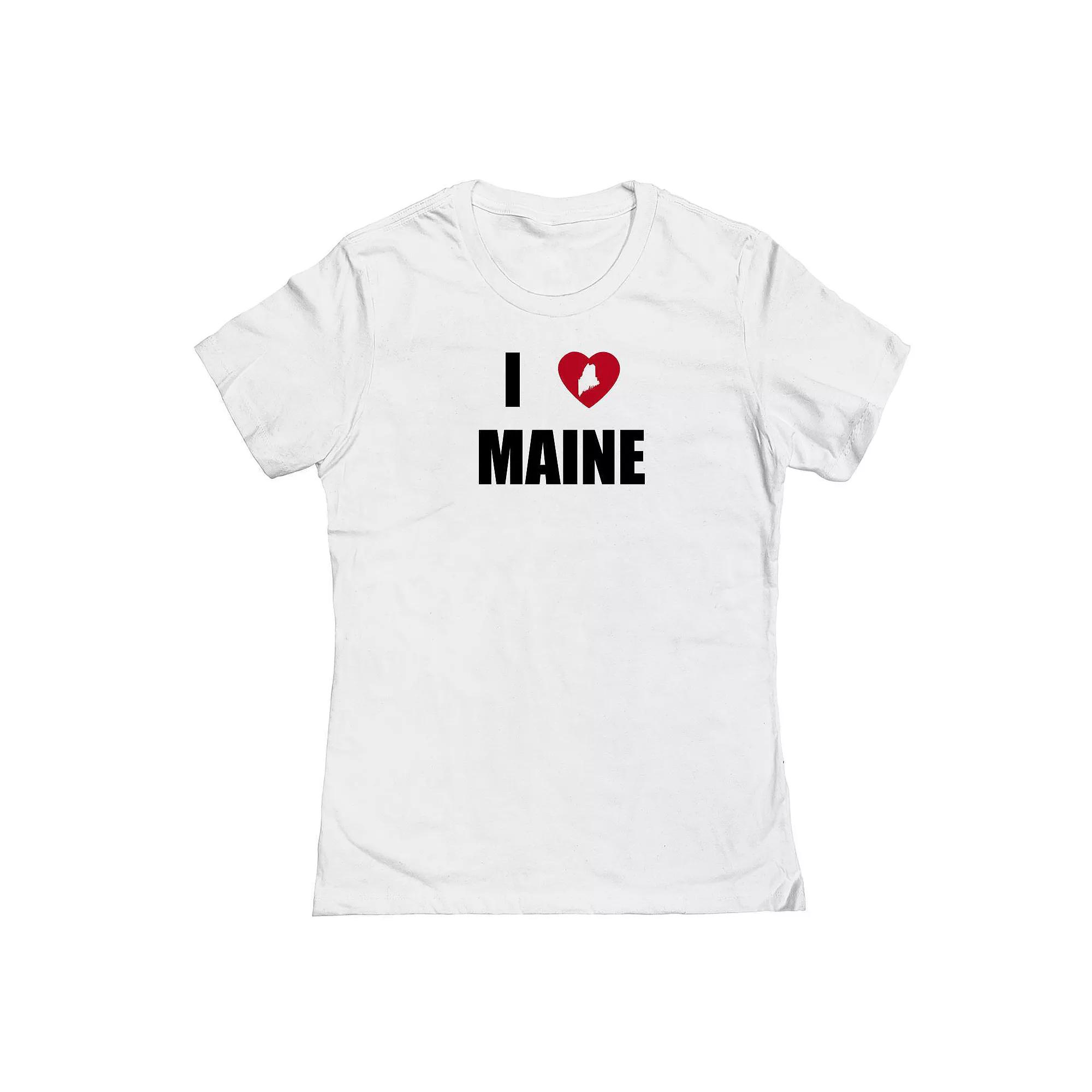 Junior's I Heart Hawaii Graphic Tee, Women's,  Product Image
