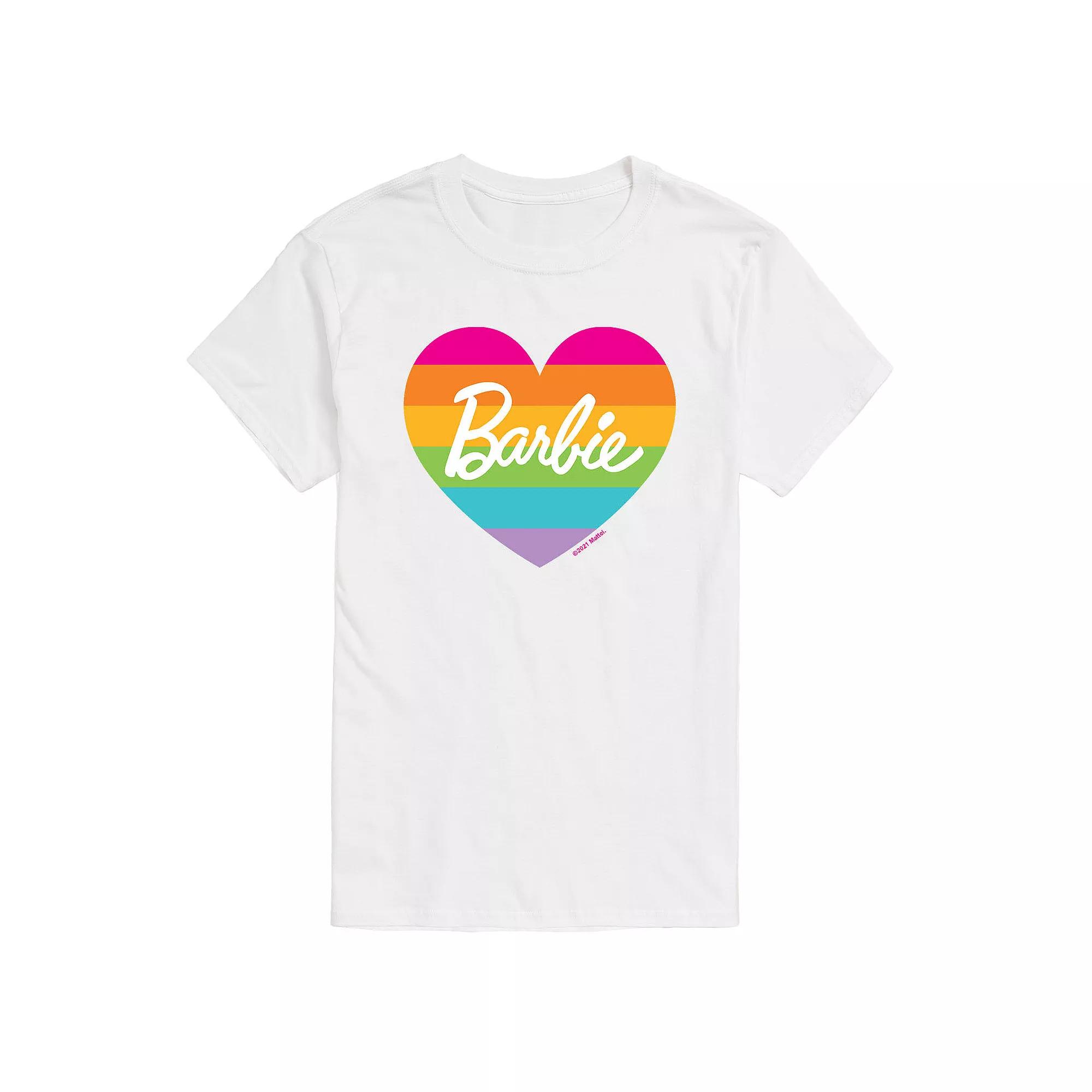 Men's Barbie Pride Rainbow Tee,  Product Image