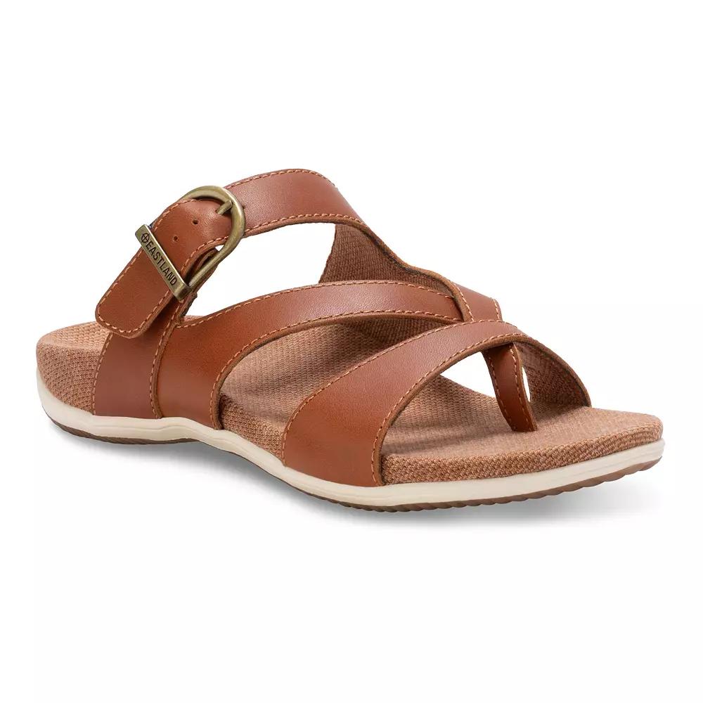 Eastland Bar Harbor Women's Buckle Slide Sandals,  Product Image
