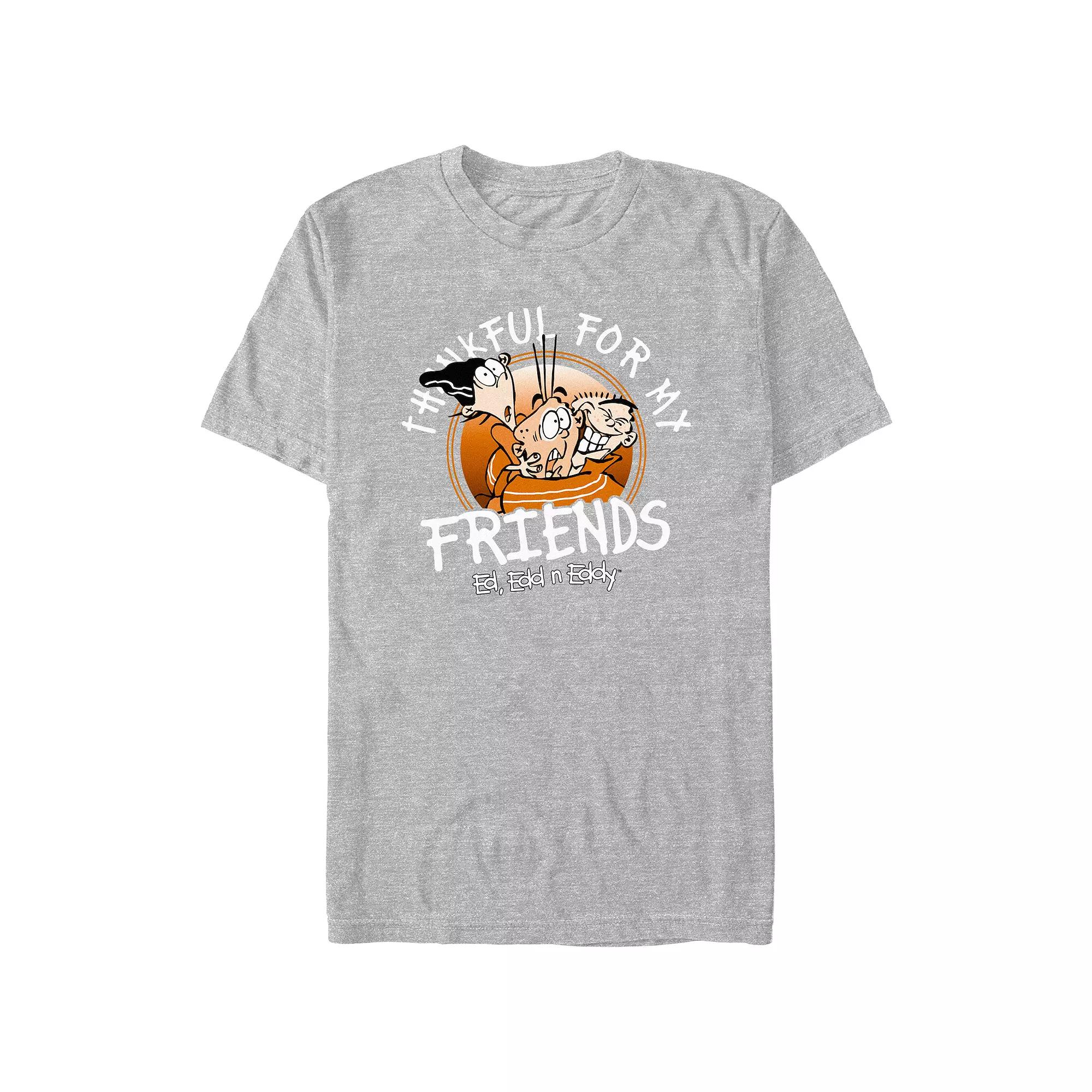 Men's Ed, Edd N Eddy Thankful For My Friends Graphic Tee,  Product Image
