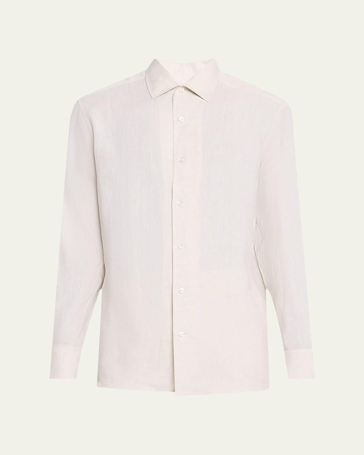 Mens Melange Oasi Lino Sport Shirt Product Image