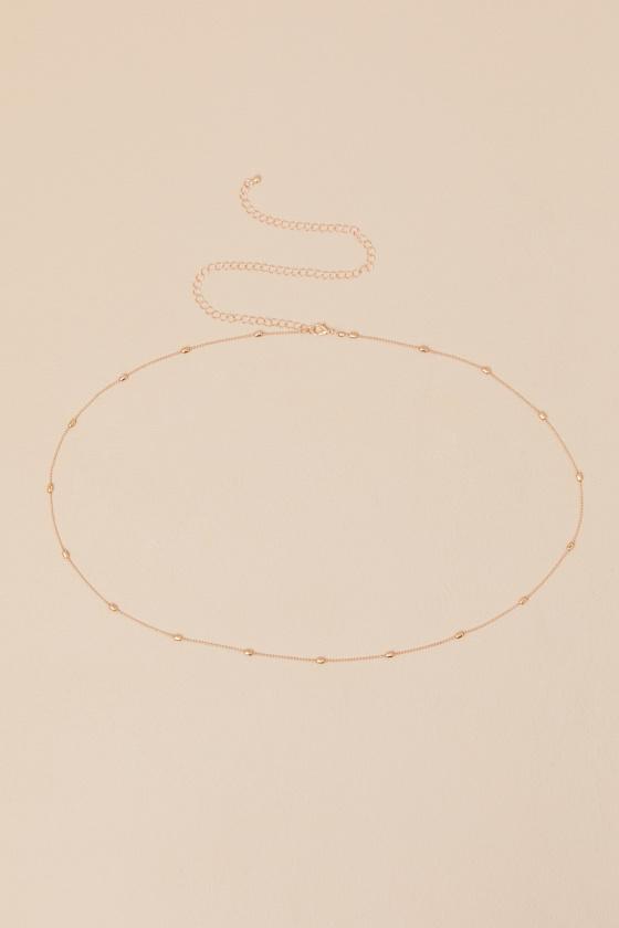 Maui Gold Beaded Body Chain Product Image