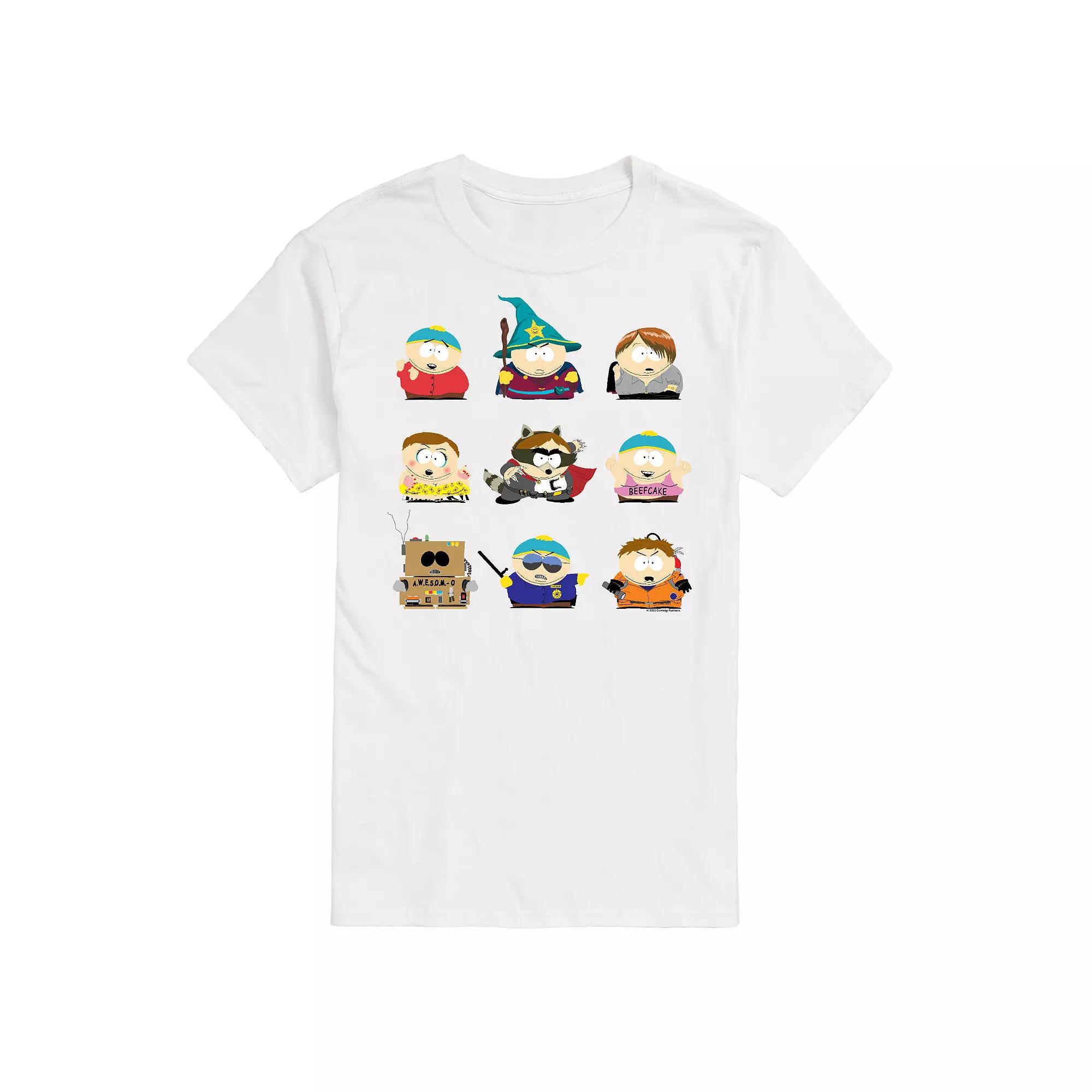 Men's South Park Cartman Grid Tee,  Product Image