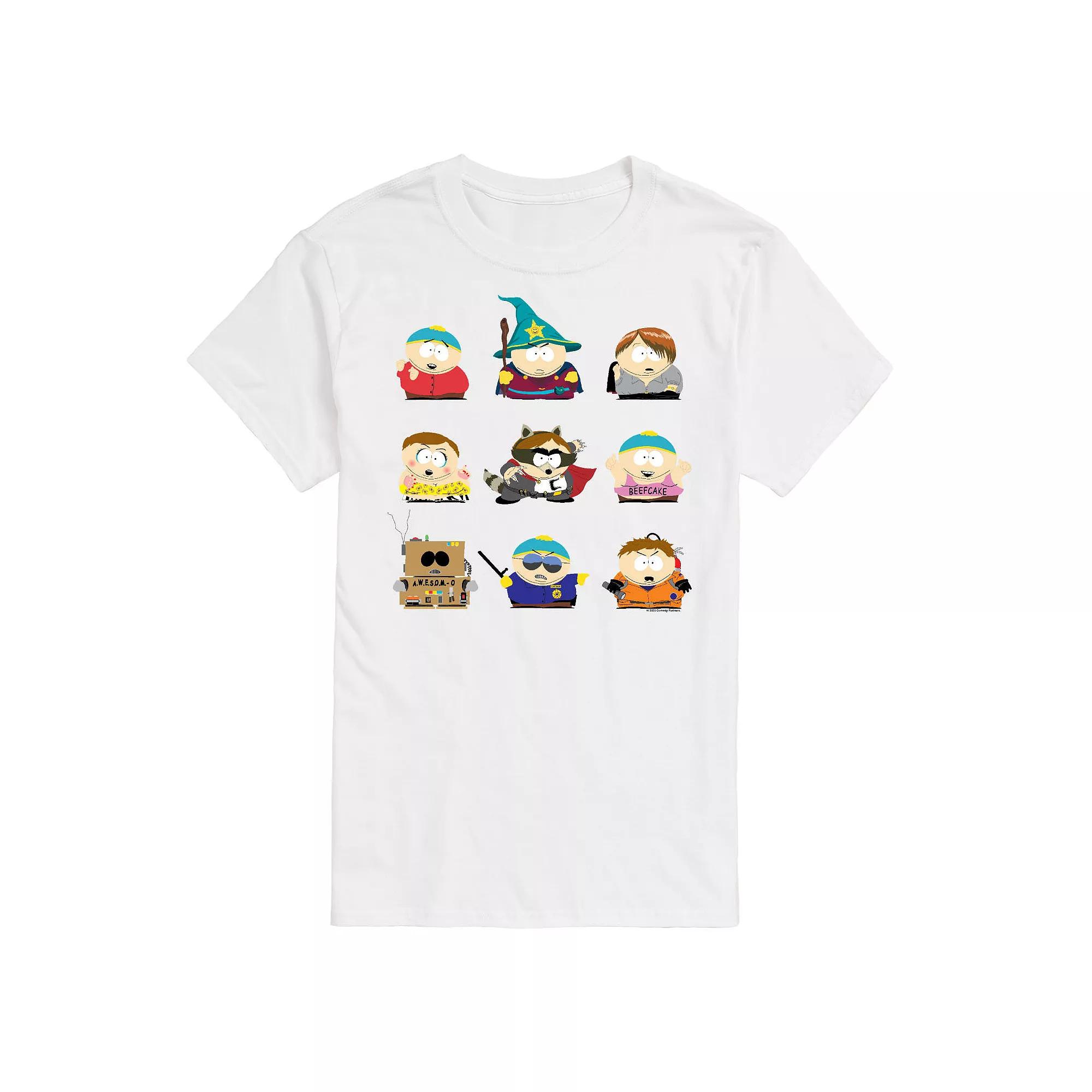 Men's South Park Cartman Grid Tee,  Product Image