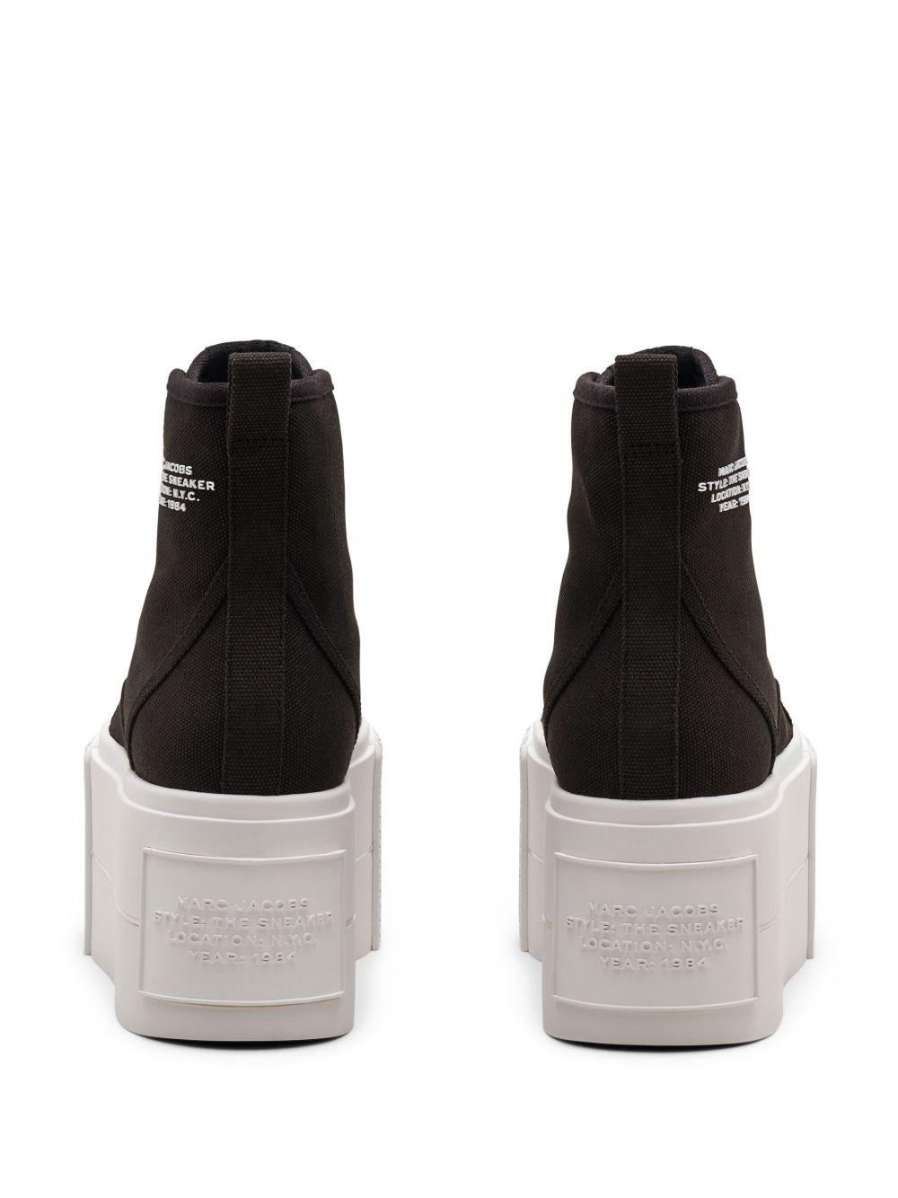 75mm platform canvas sneakers Product Image