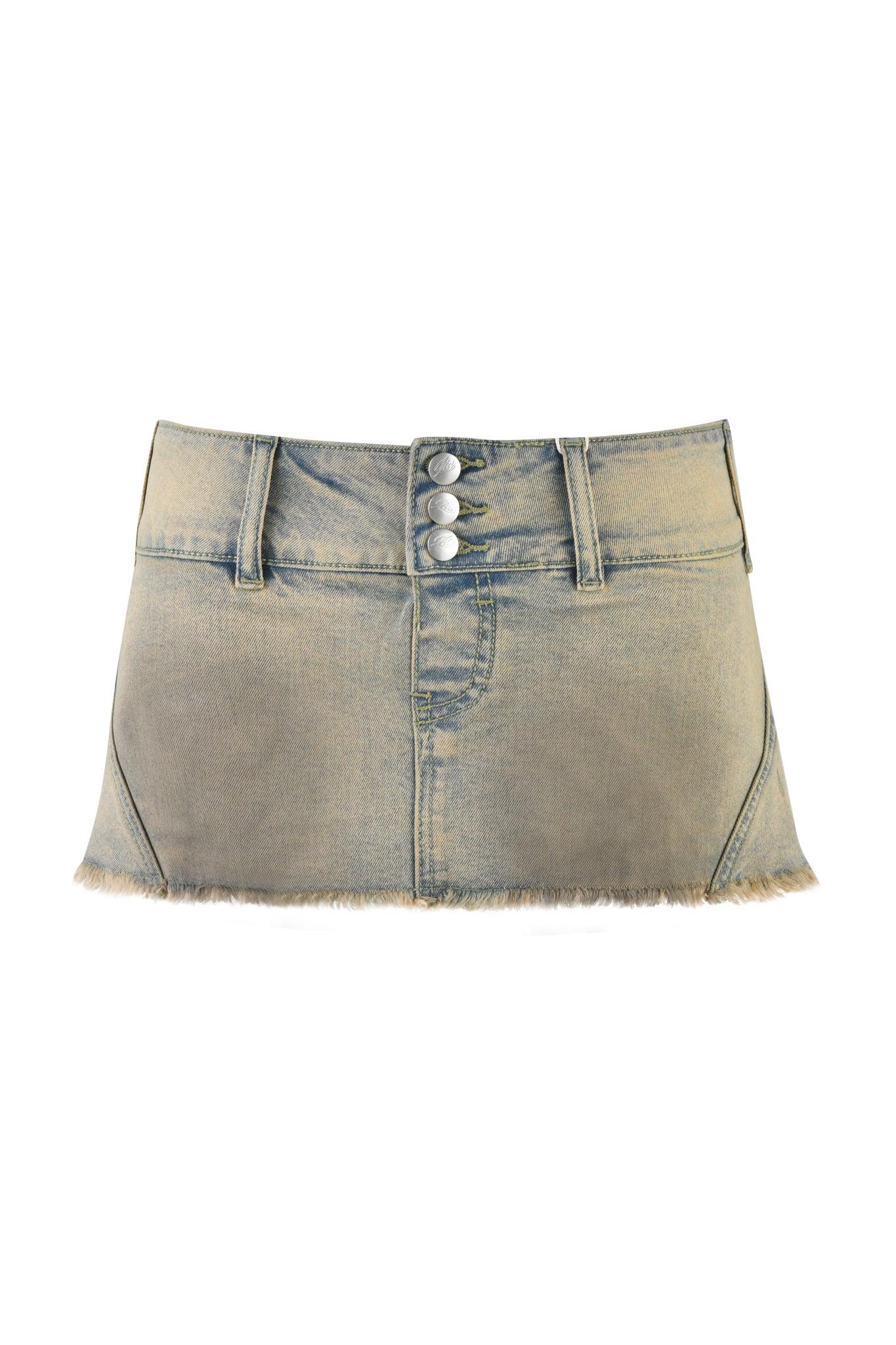 NYKKO SKORT - BEIGE : TAN WASH Product Image