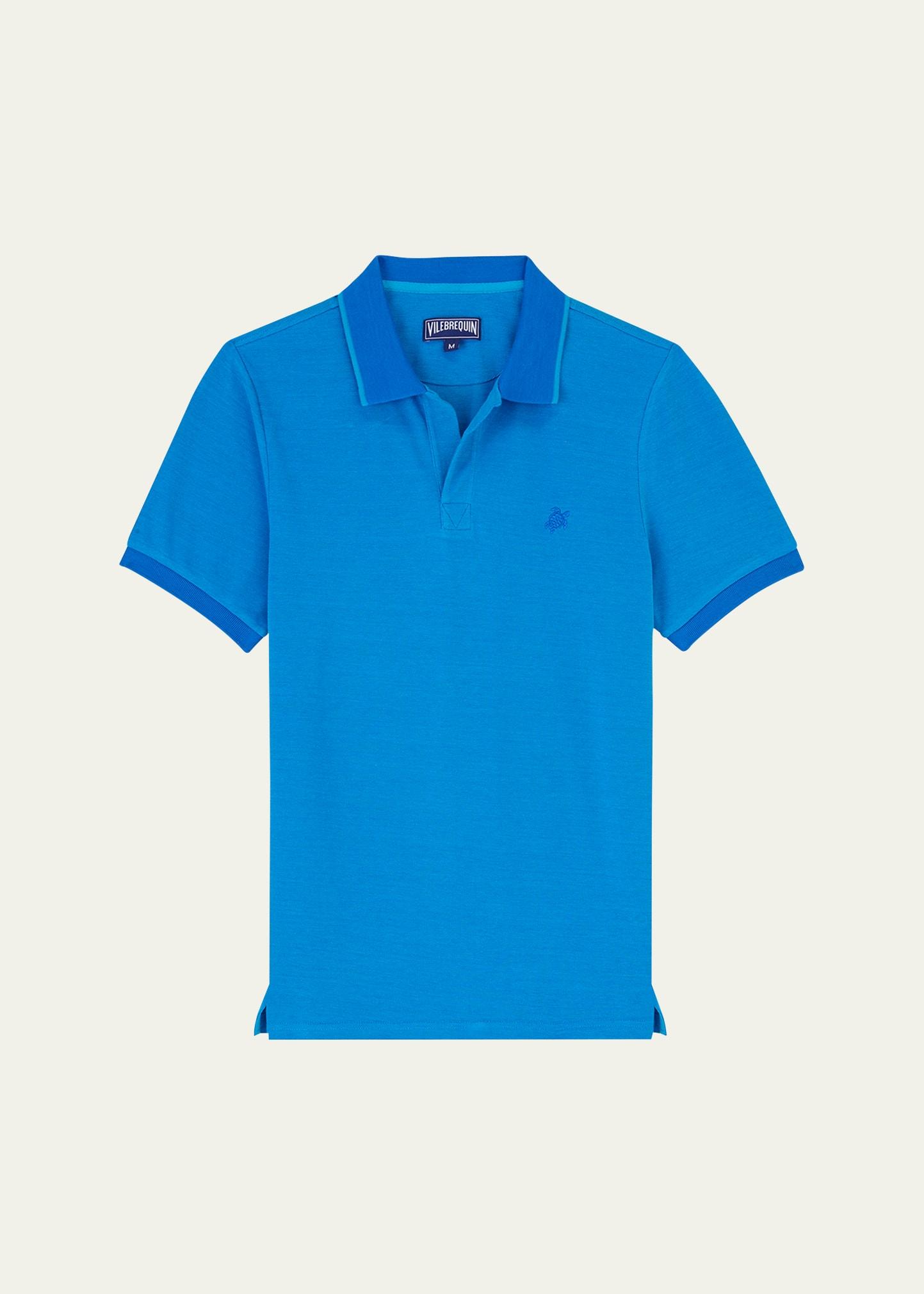 Vilebrequin Men's Changing Color Cotton Pique Polo Product Image