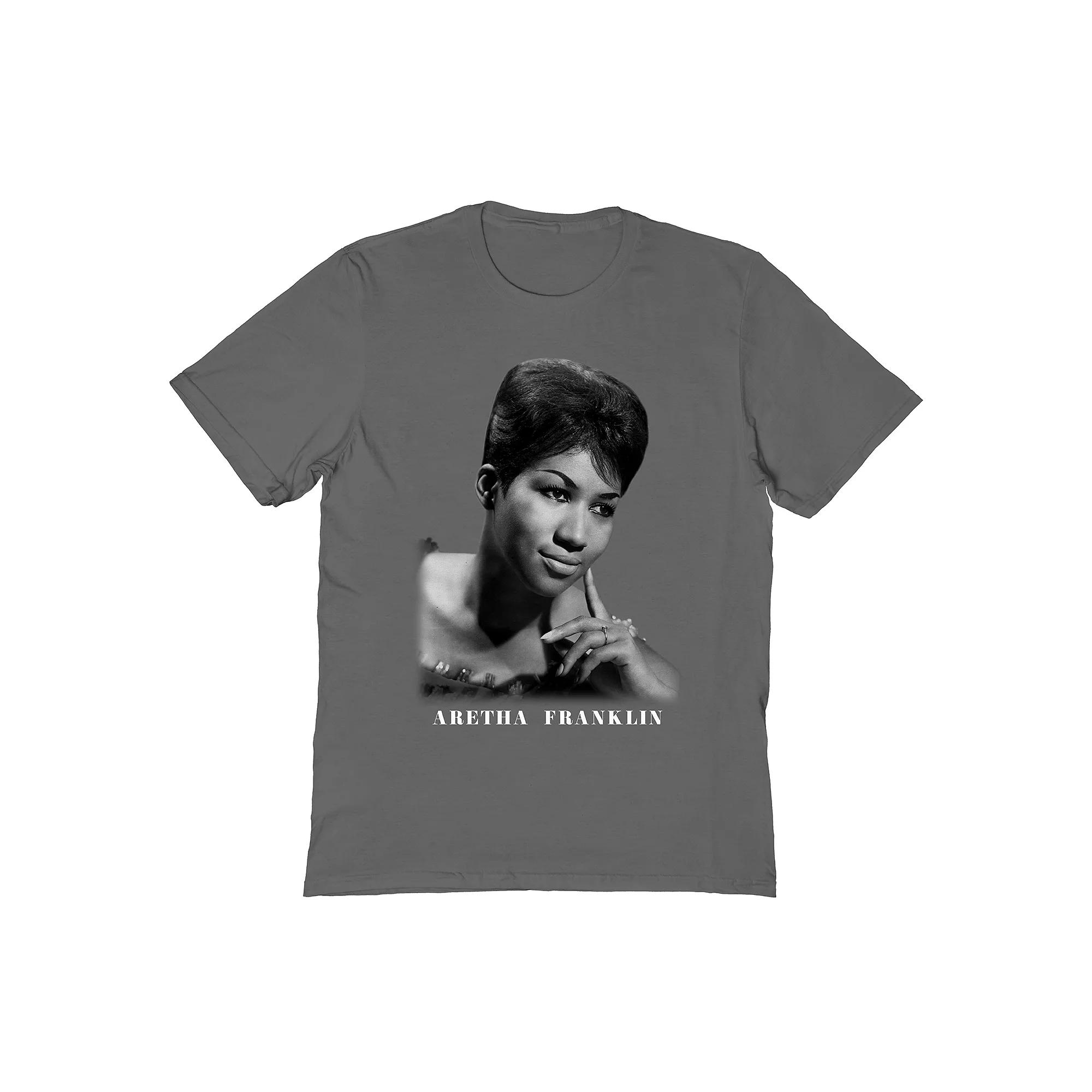 Mens Aretha Franklin Mens Tee Grey Product Image