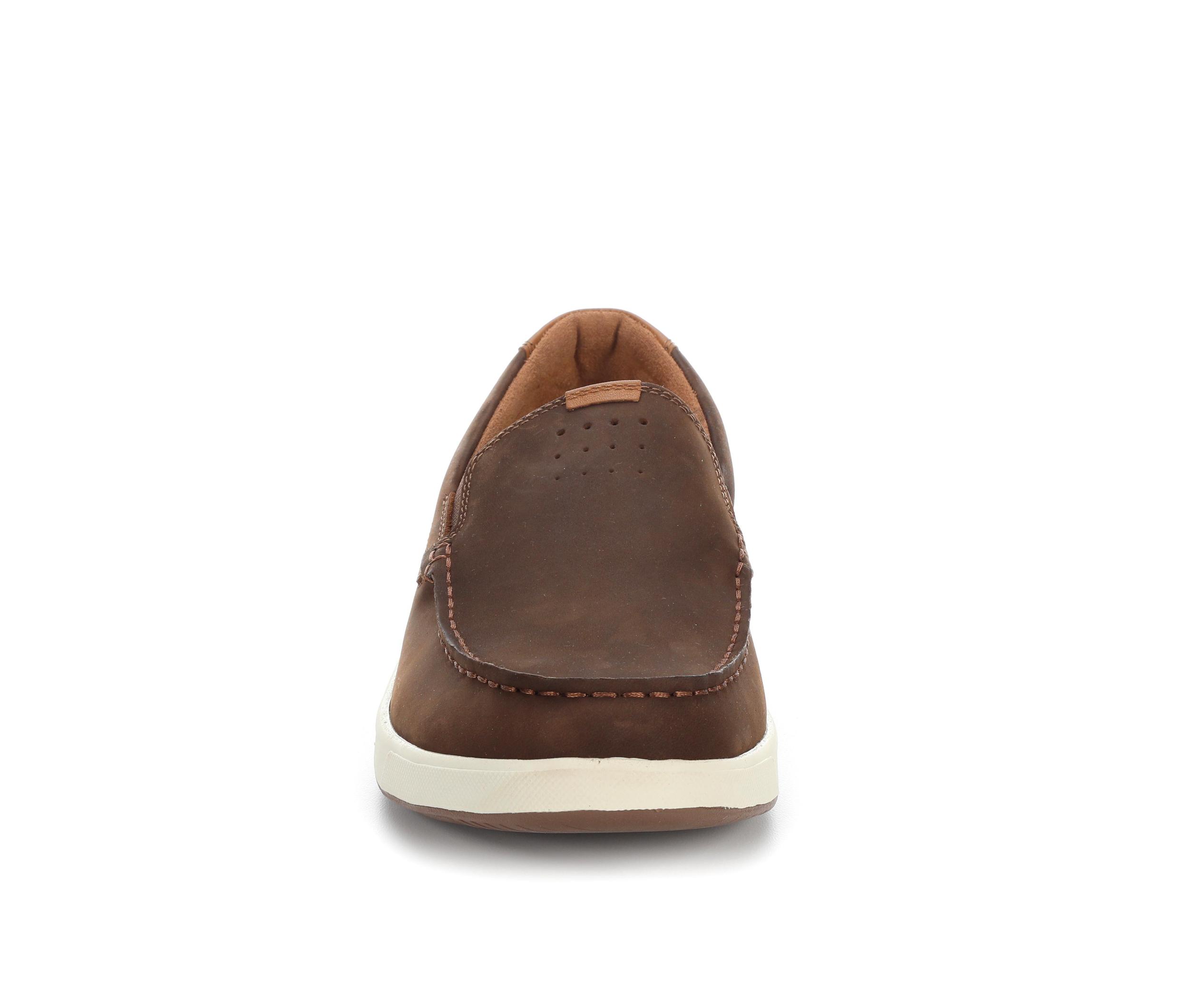 Men's Florsheim Crossover Moc Toe Slip On Casual Loafers Product Image