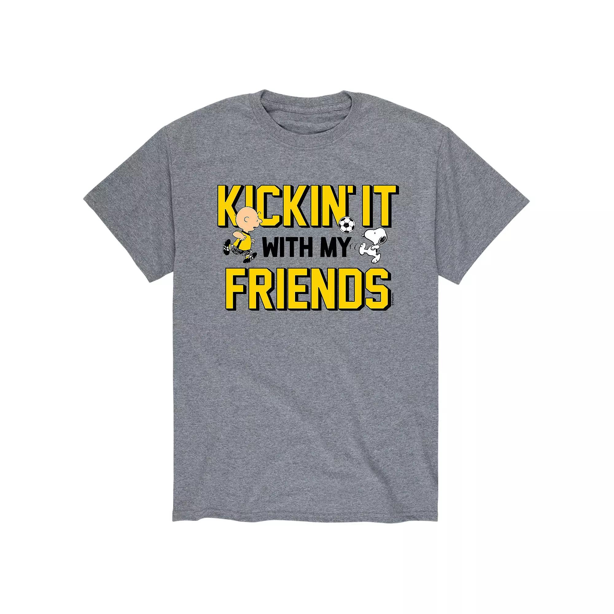 Men's Peanuts Kickin With Friends Tee,  Product Image