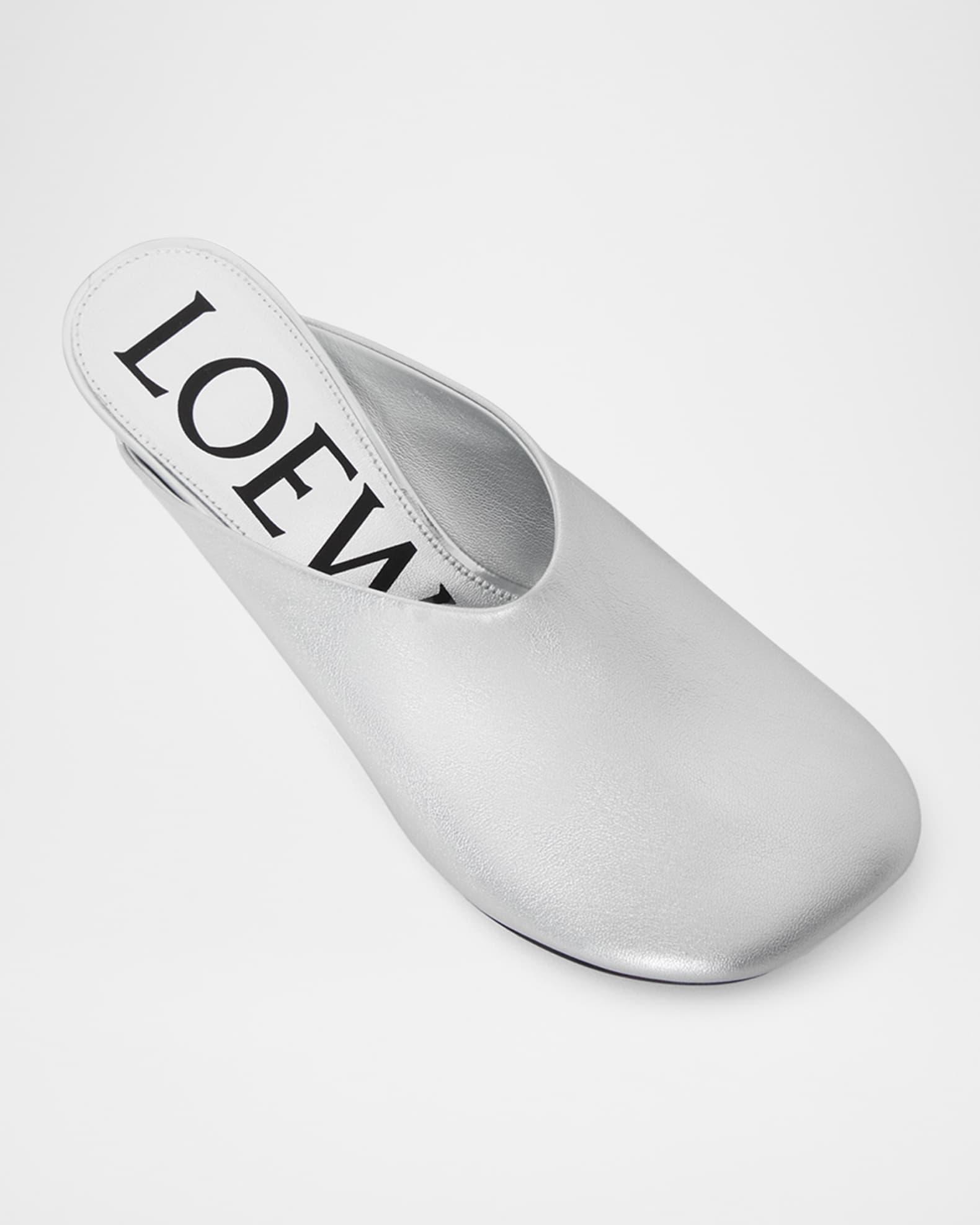 Toy Metallic Mule Pumps Product Image