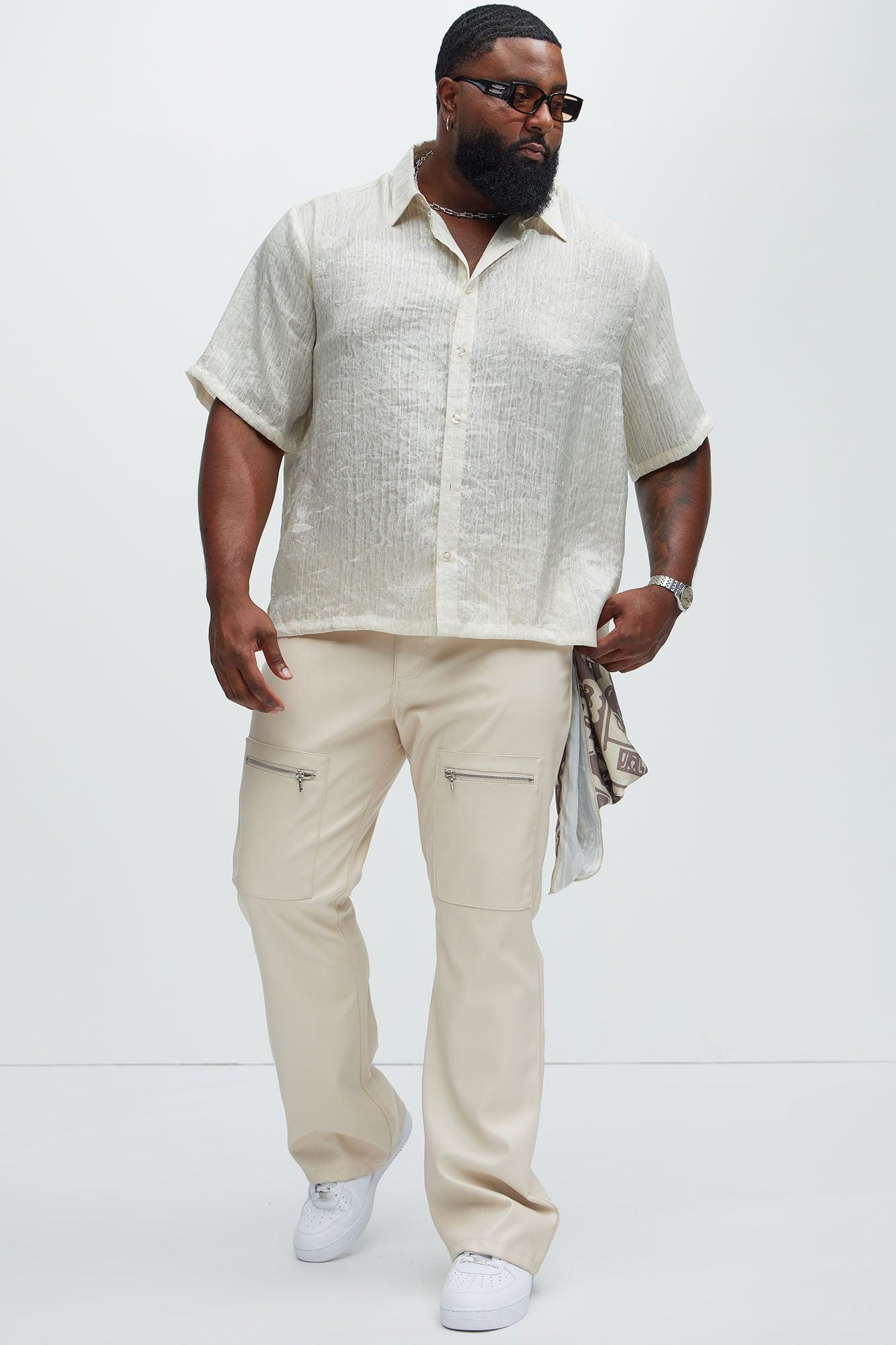 Prado Short Sleeve Shirt - Cream Product Image