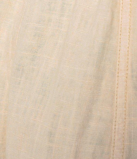 Free People High Road Pull On Barrel Mid Rise Linen Pants Product Image