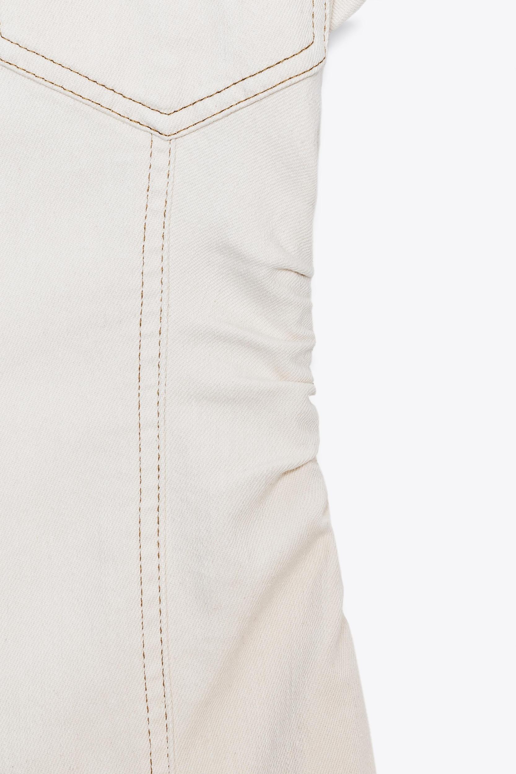 RUCHED WAIST MIDI DRESS Product Image