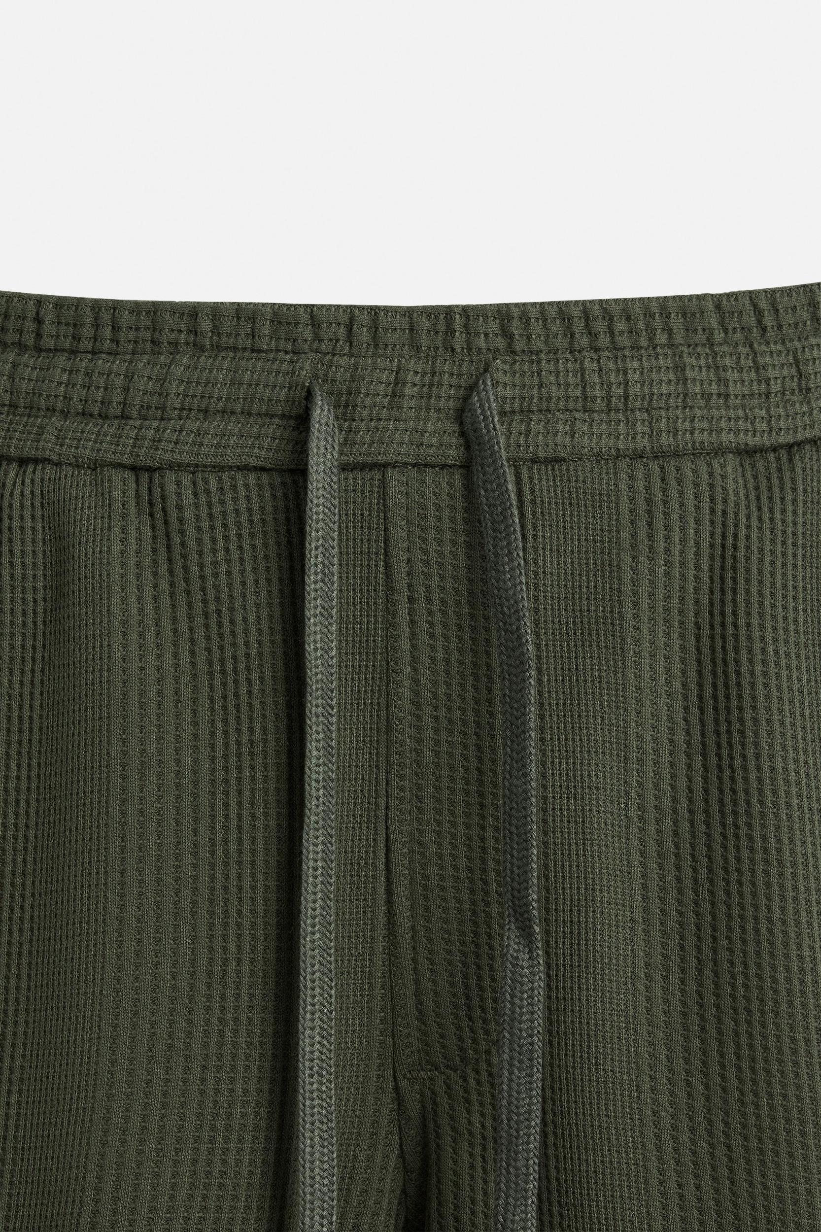 JACQUARD TEXTURED SHORTS Product Image