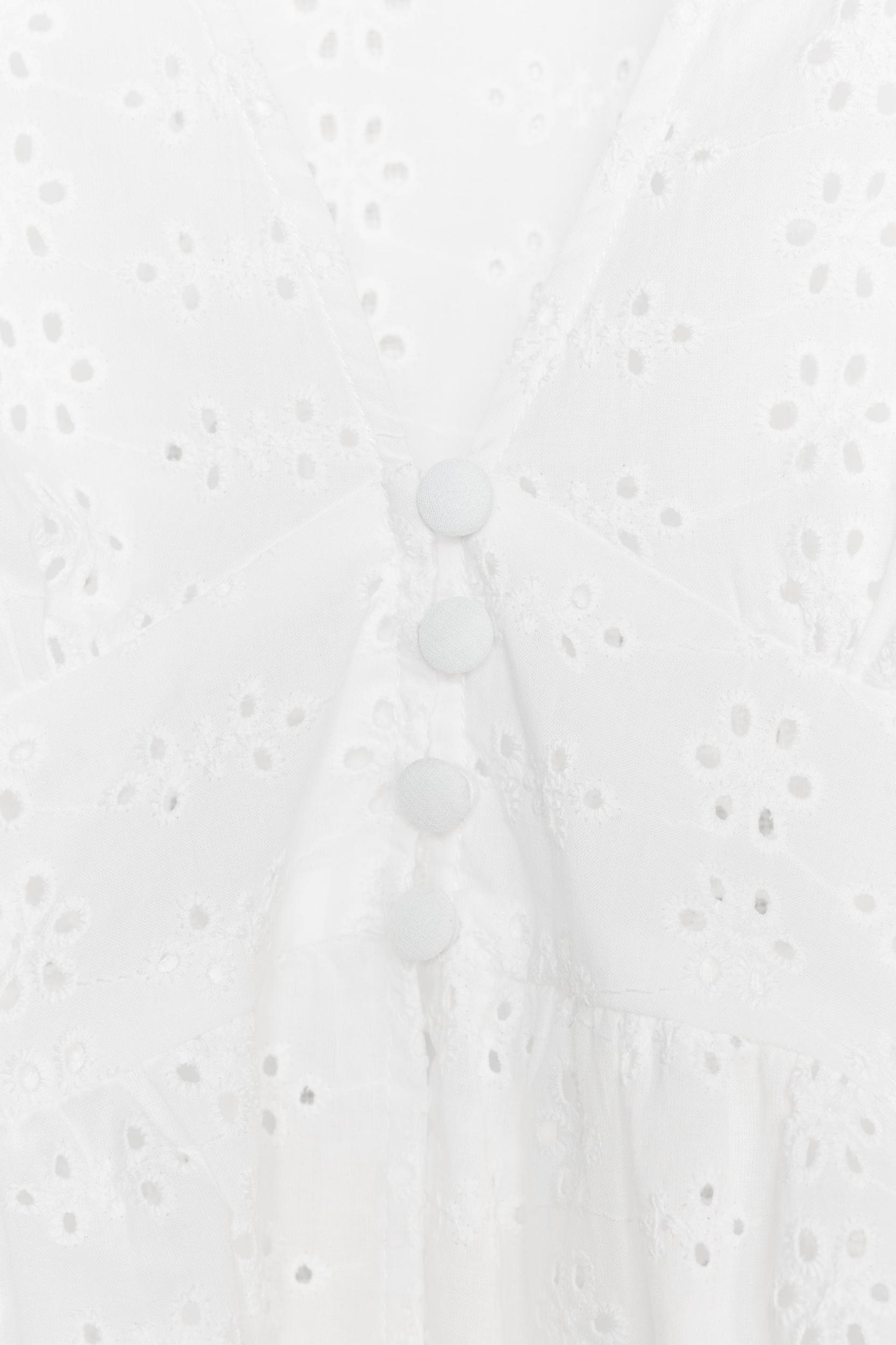 EYELET EMBROIDERY SHIRT Product Image