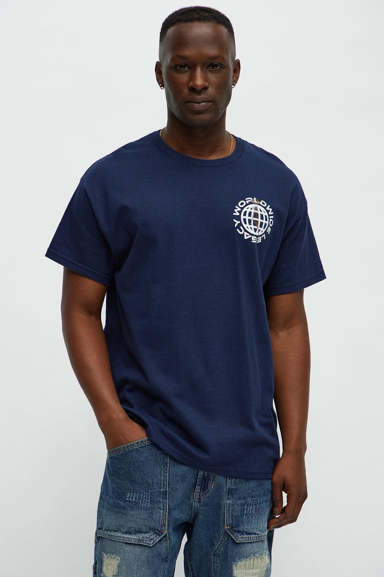Worldwide Legacy Forever Short Sleeve Tee - Navy Male Product Image