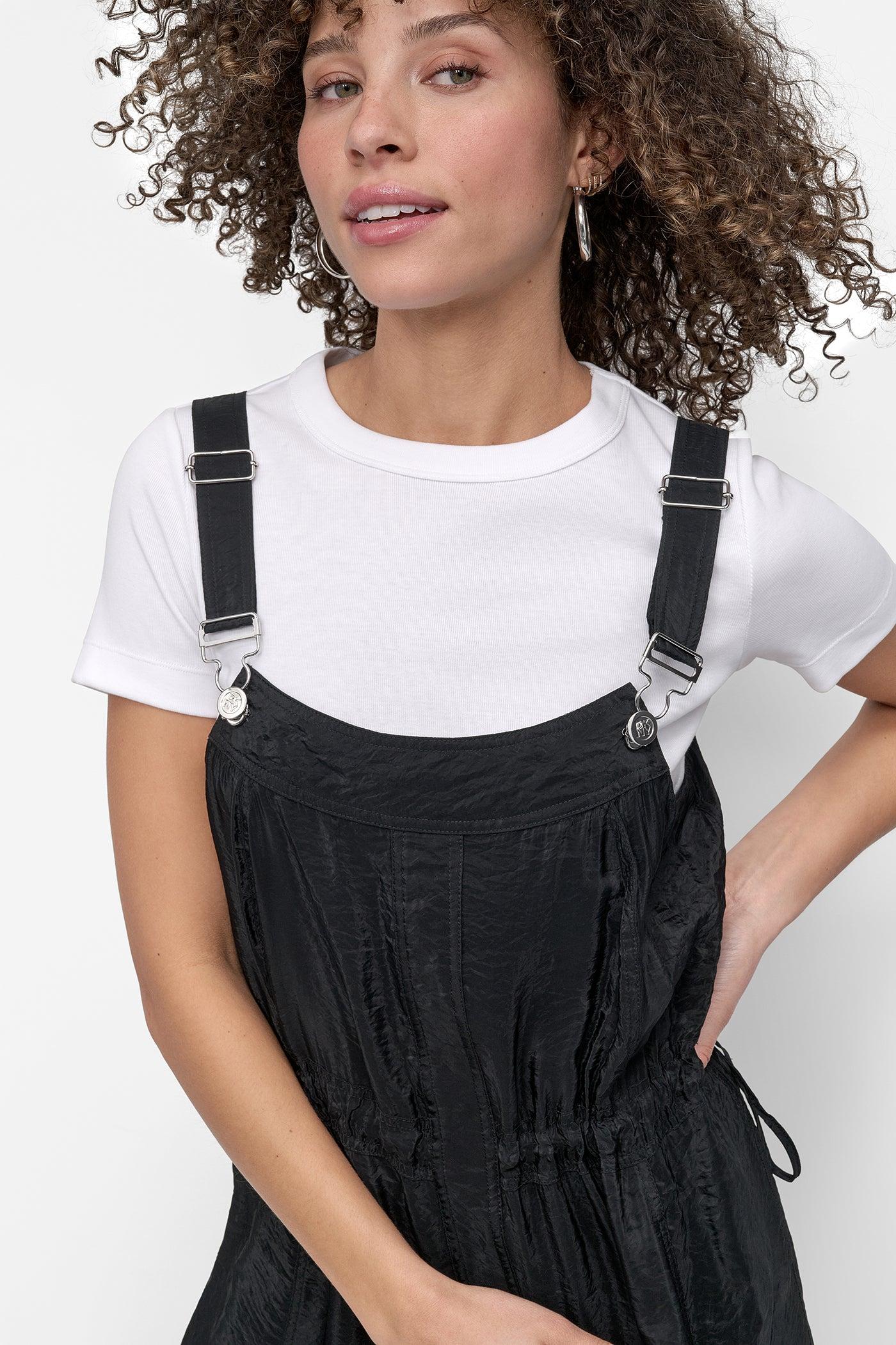 SLEEVELESS OVERALL DRESS Product Image