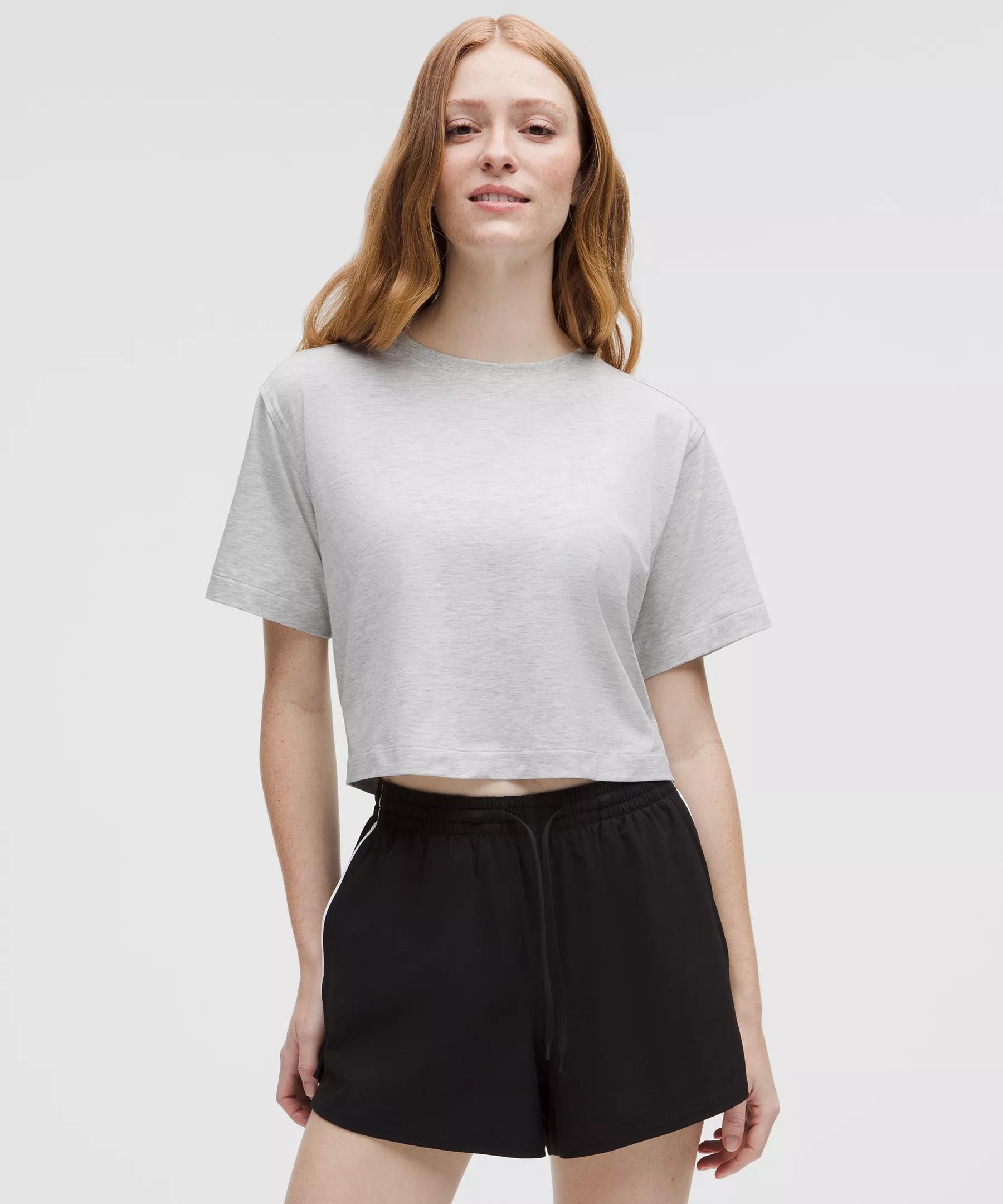 All Yours Organic Cotton Cropped T-Shirt Product Image
