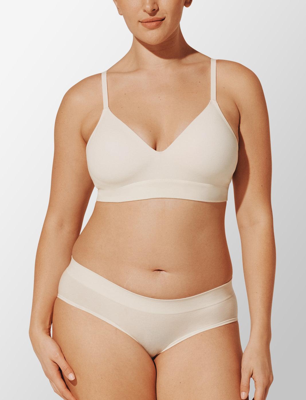 Seamless Cloud Cotton Wireless Bra Product Image